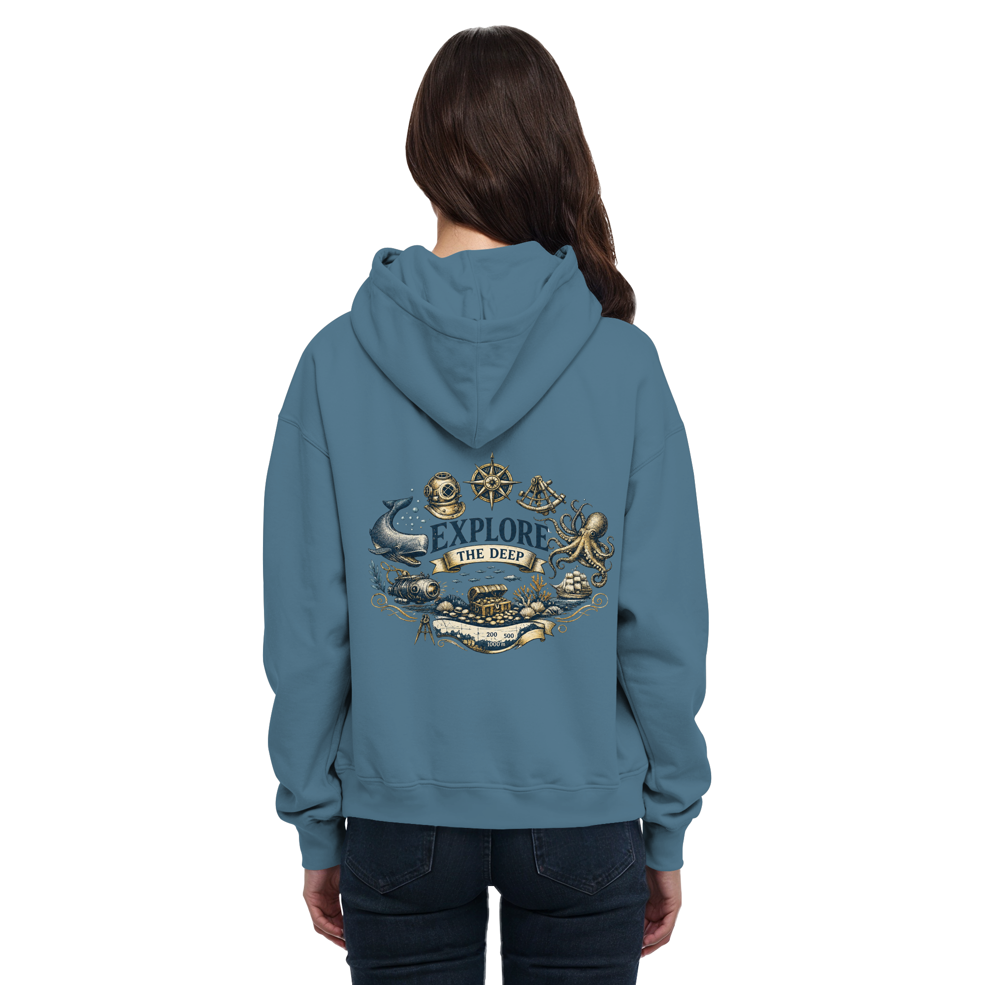 Explore the Deep - Basic Unisex Hoodie