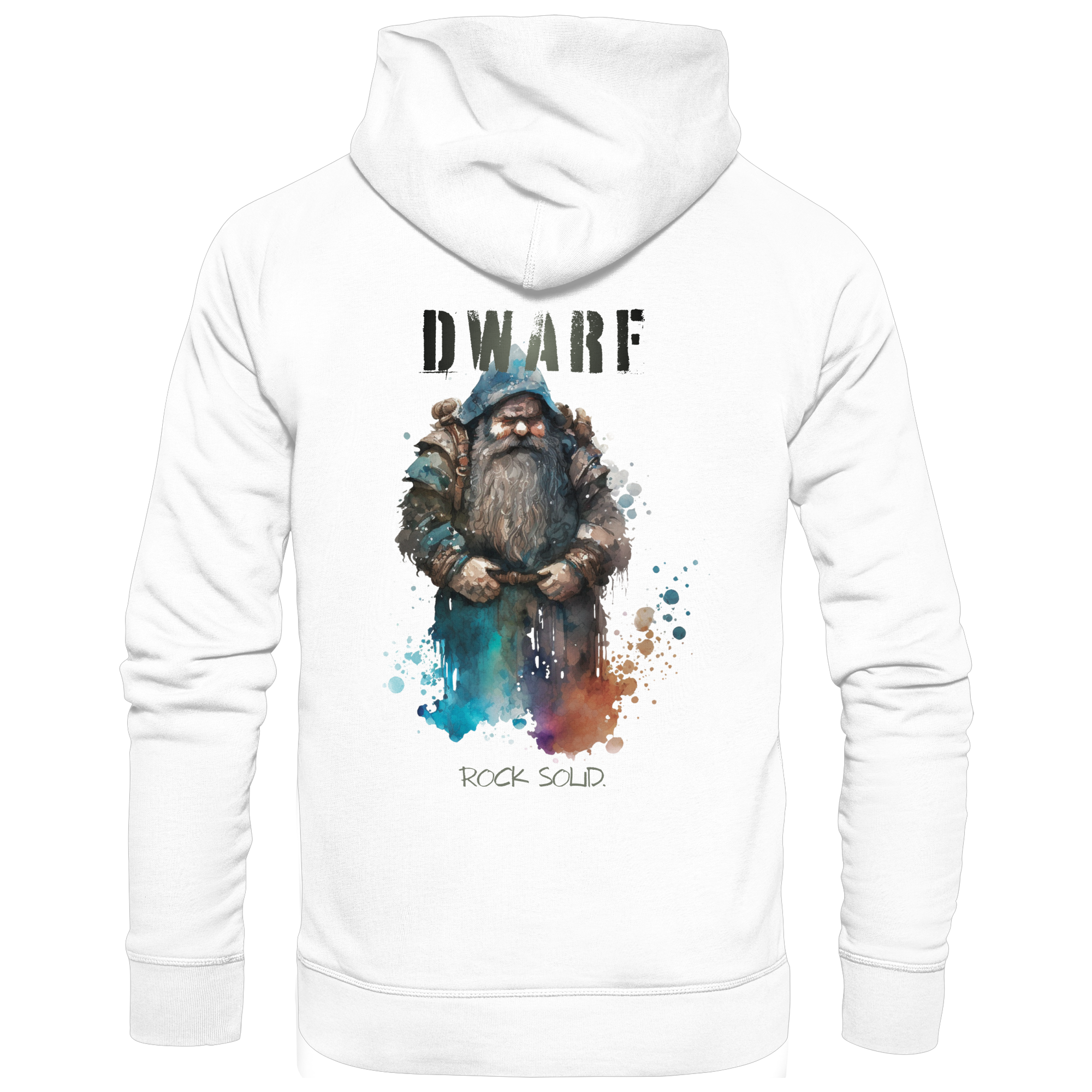 Dwarf – Rock Solid - Basic Unisex Hoodie