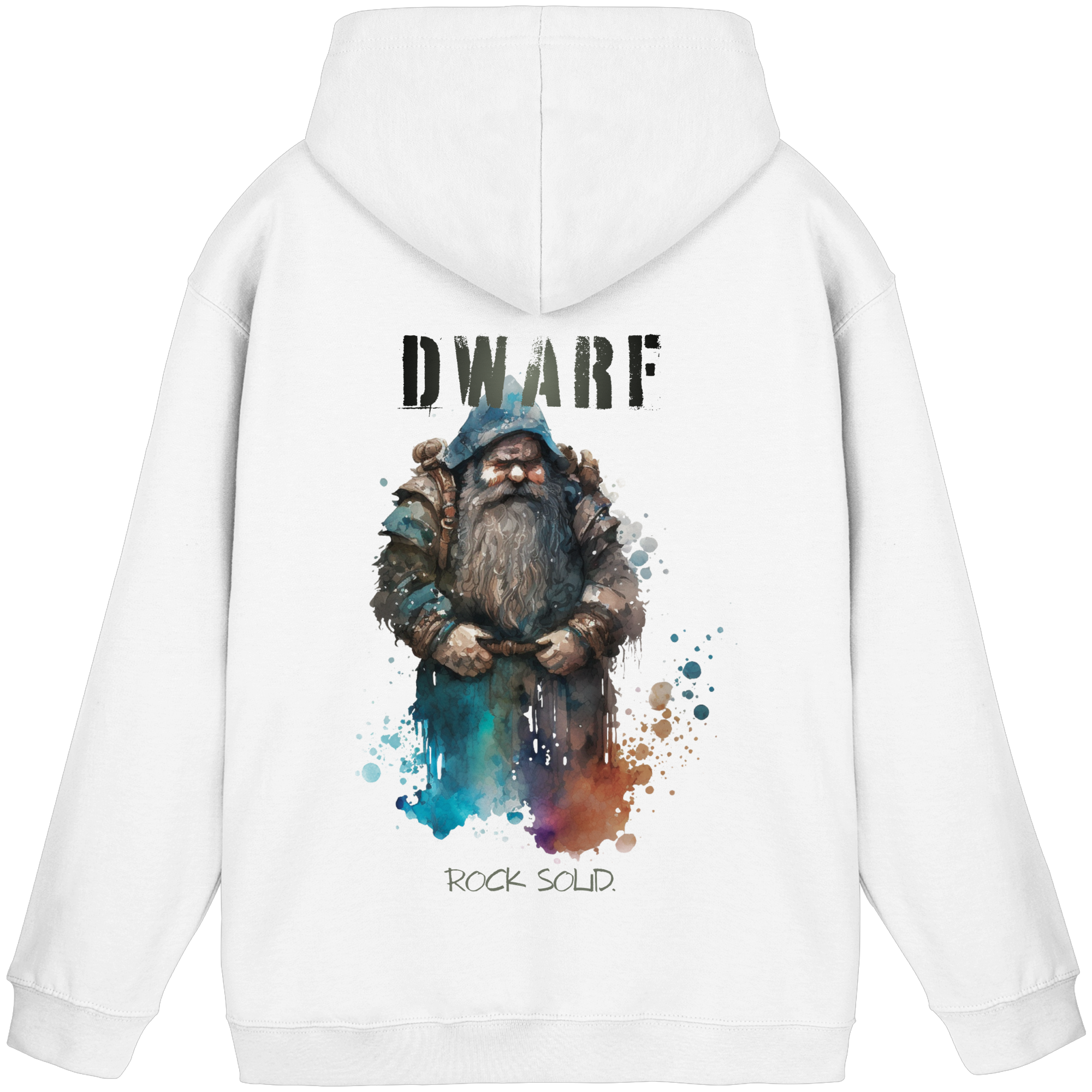 Dwarf – Rock Solid - Basic Unisex Hoodie