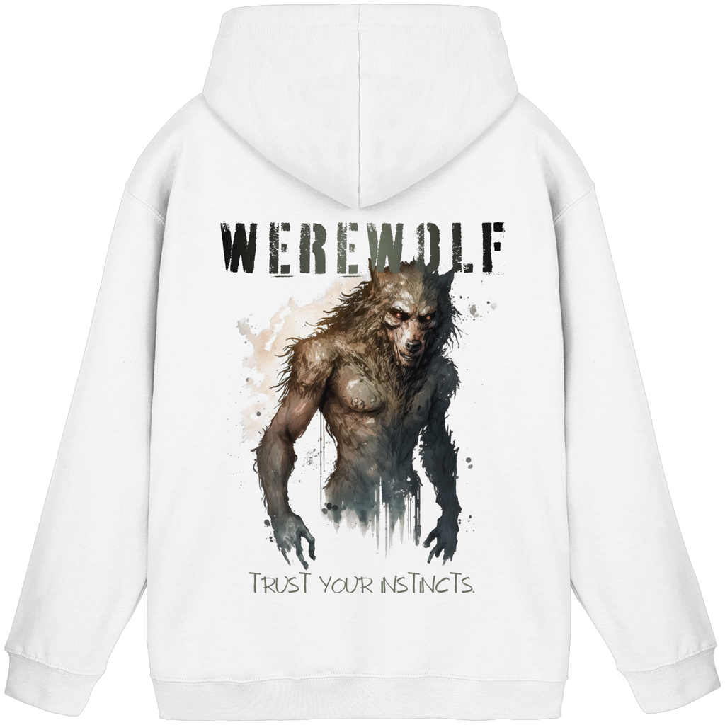 Werewolf – Trust Your Instincts - Basic Unisex Hoodie