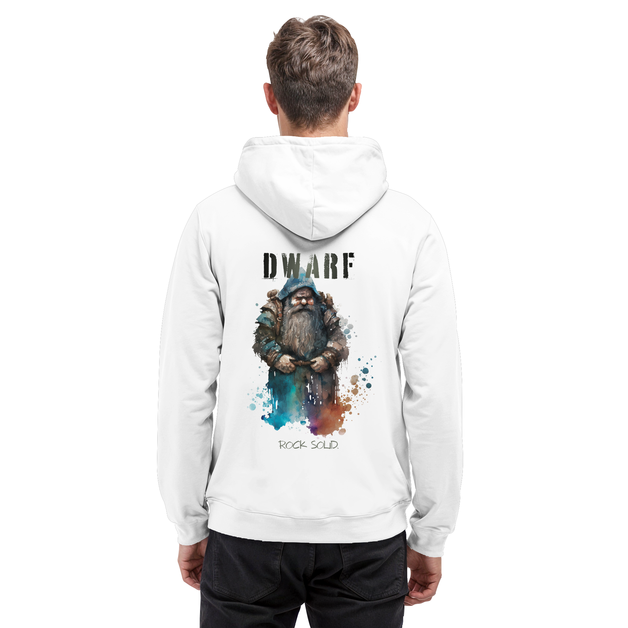 Dwarf – Rock Solid - Basic Unisex Hoodie