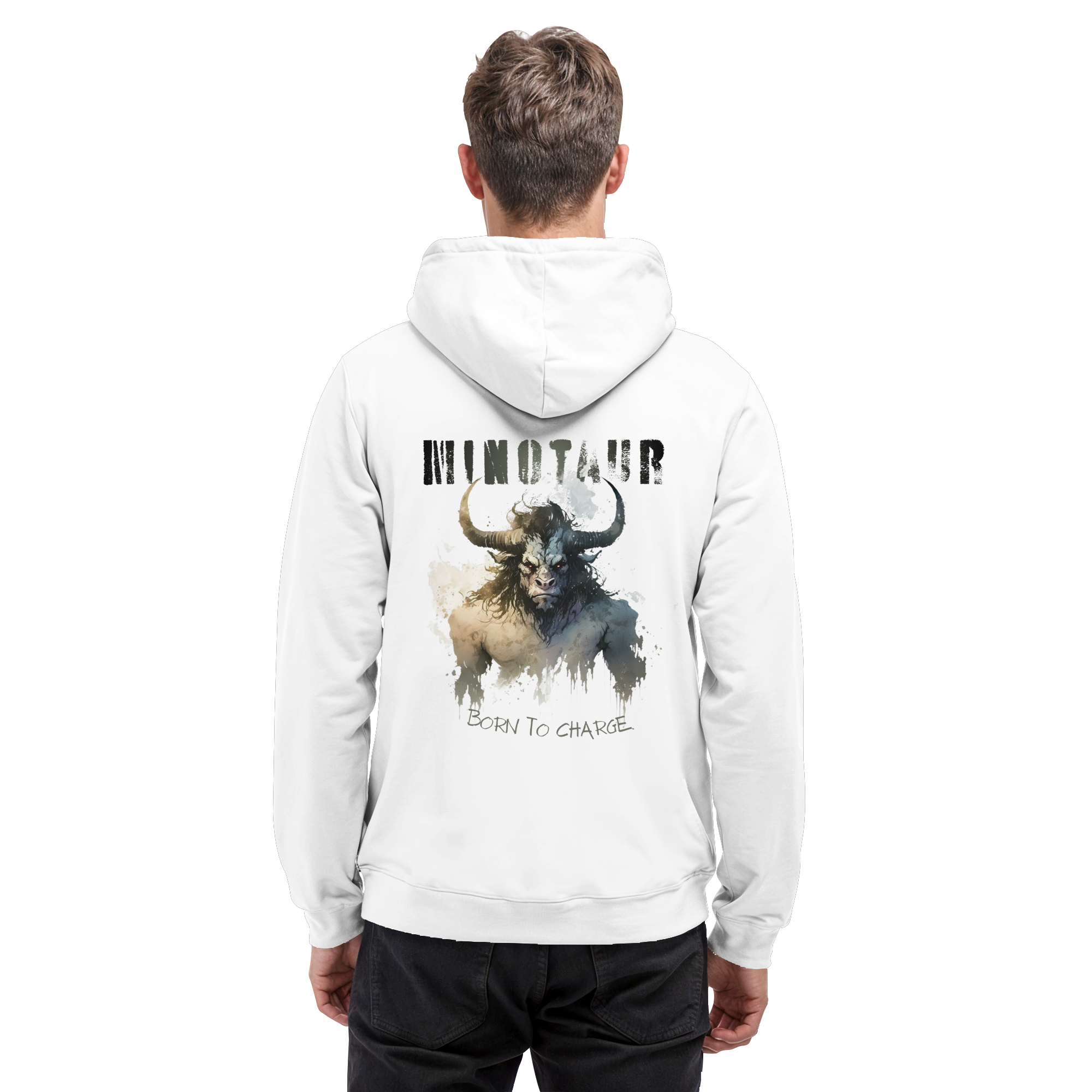 Minotaur – Born to Charge - Basic Unisex Hoodie