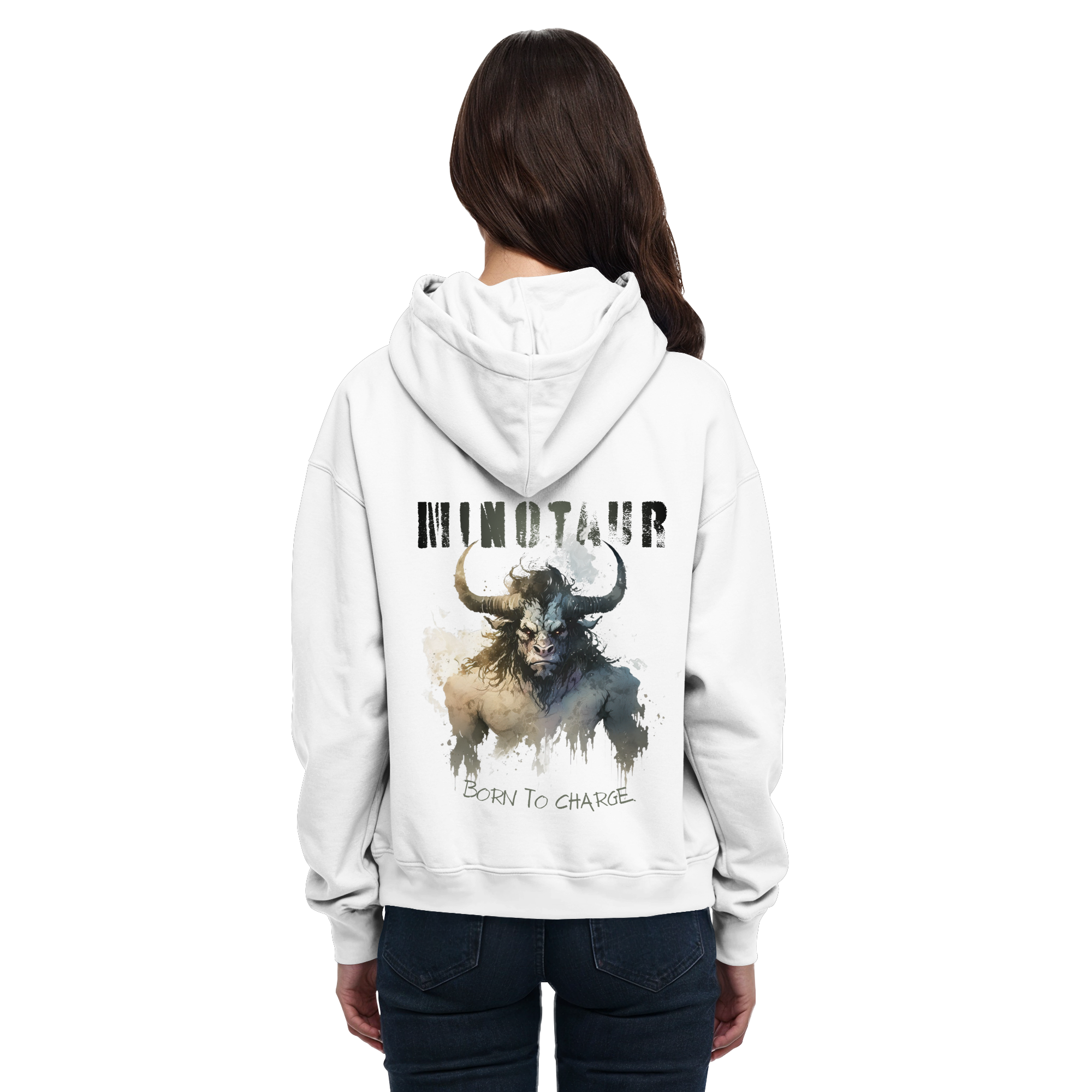 Minotaur – Born to Charge - Basic Unisex Hoodie