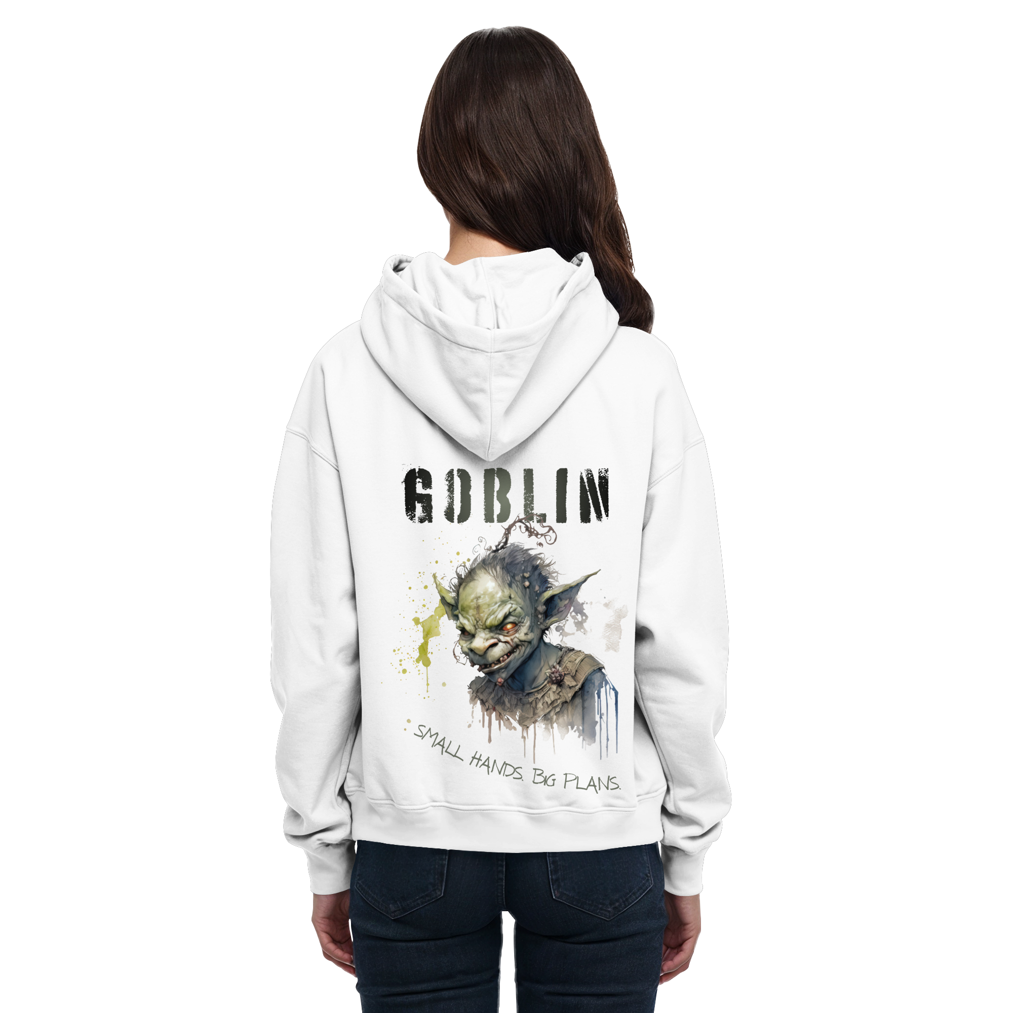 Goblin – Small Hands. Big Plans. - Basic Unisex Hoodie