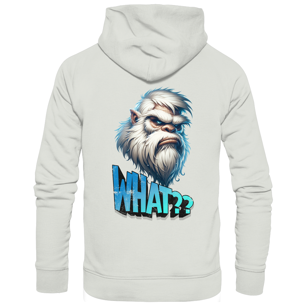 WHAT?? – Yeti Gamer Reaction - Basic Unisex Hoodie