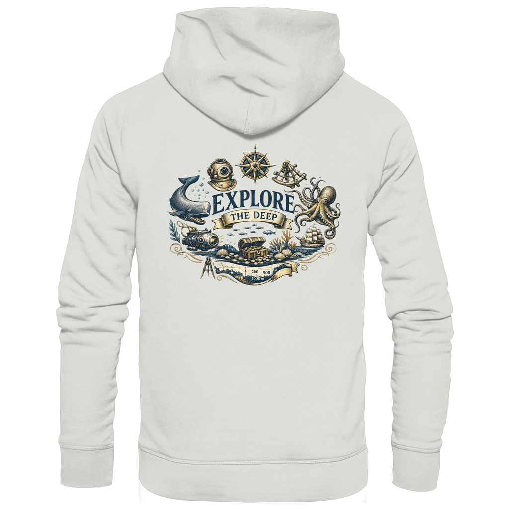 Explore the Deep - Basic Unisex Hoodie