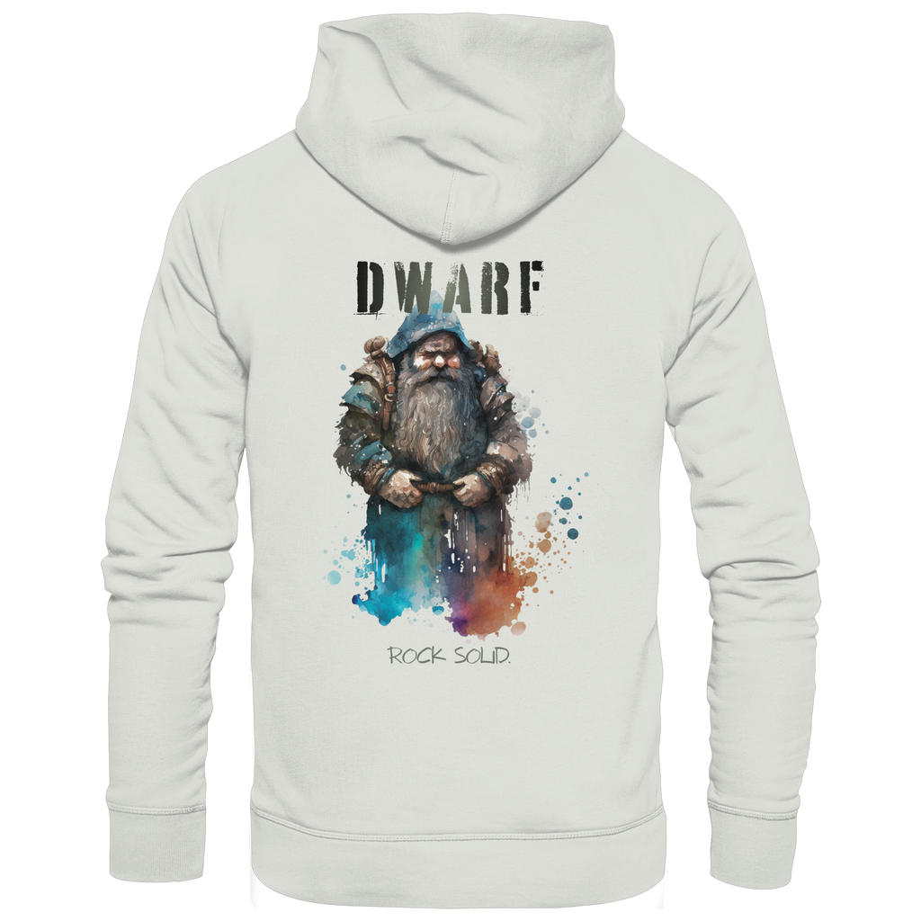 Dwarf – Rock Solid - Basic Unisex Hoodie