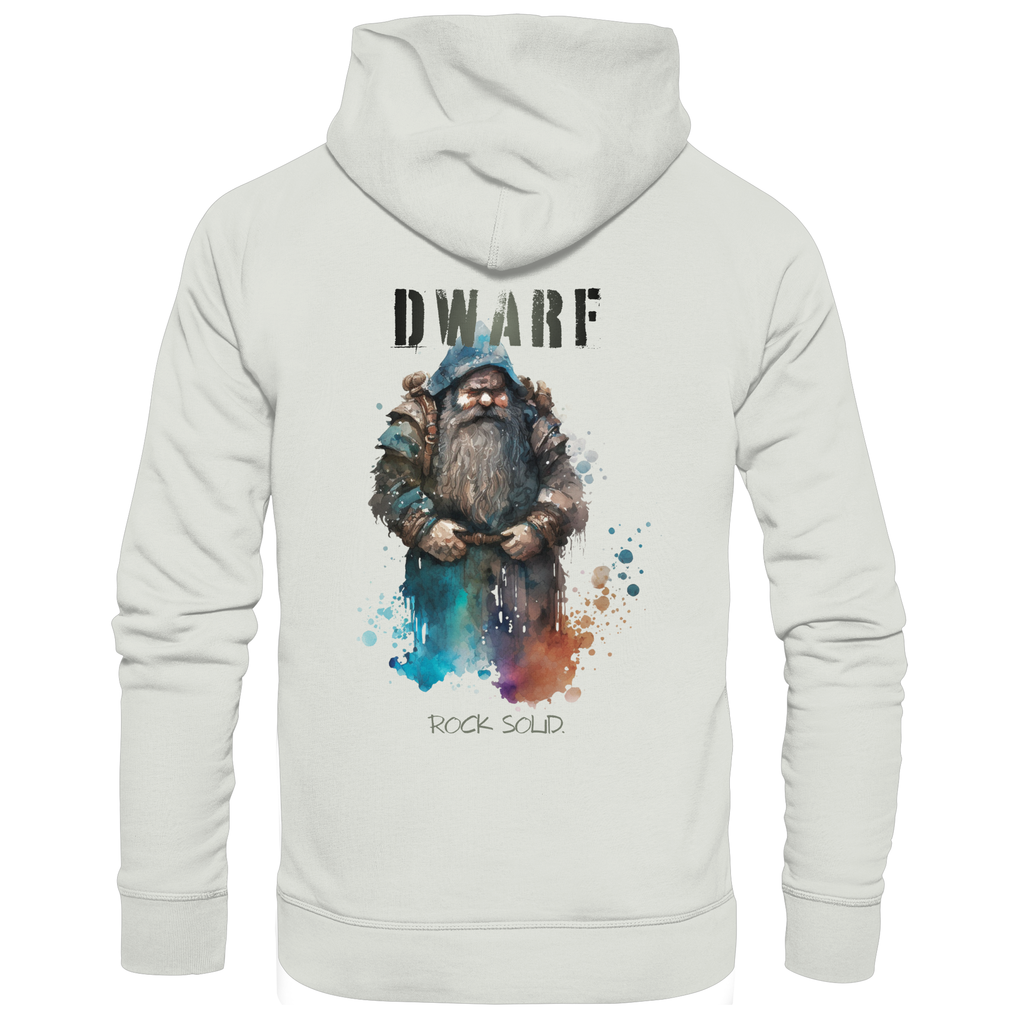 Dwarf – Rock Solid - Basic Unisex Hoodie