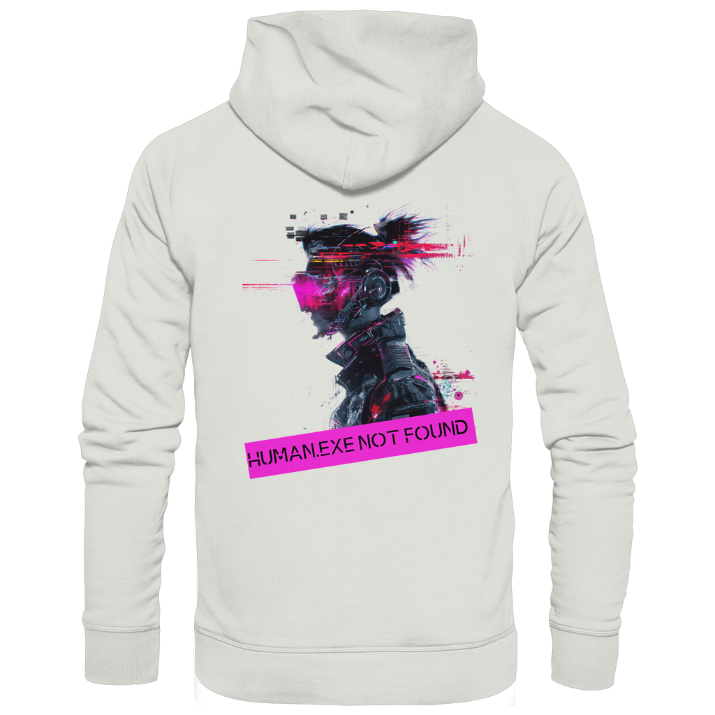 Human.exe Not Found - Basic Unisex Hoodie