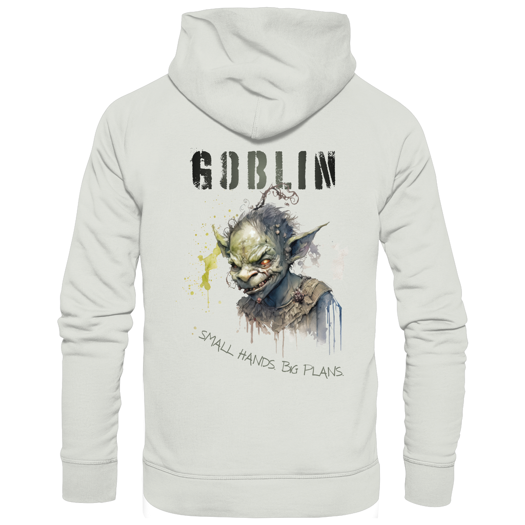 Goblin – Small Hands. Big Plans. - Basic Unisex Hoodie