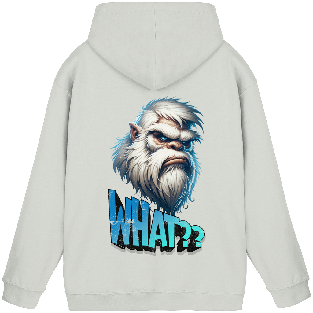 WHAT?? – Yeti Gamer Reaction - Basic Unisex Hoodie