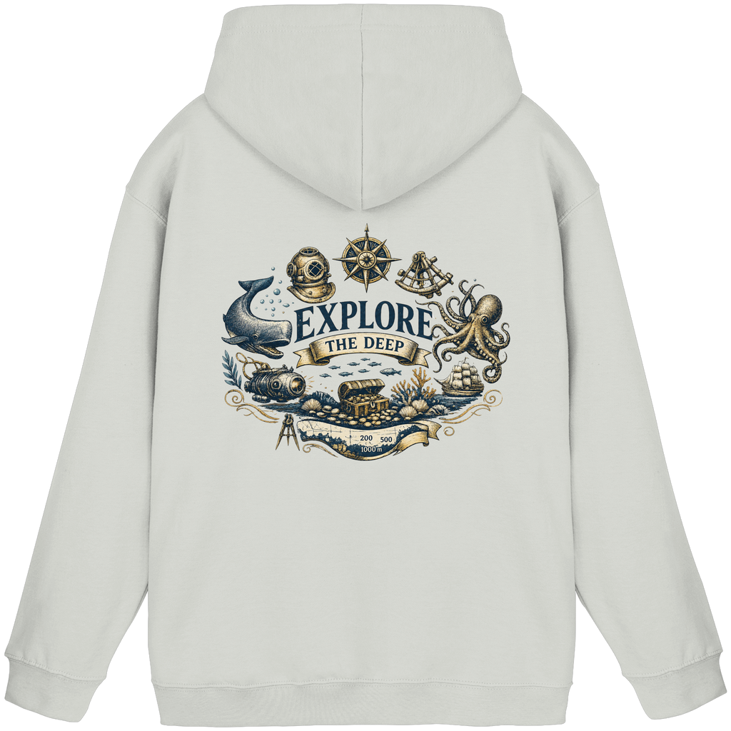 Explore the Deep - Basic Unisex Hoodie