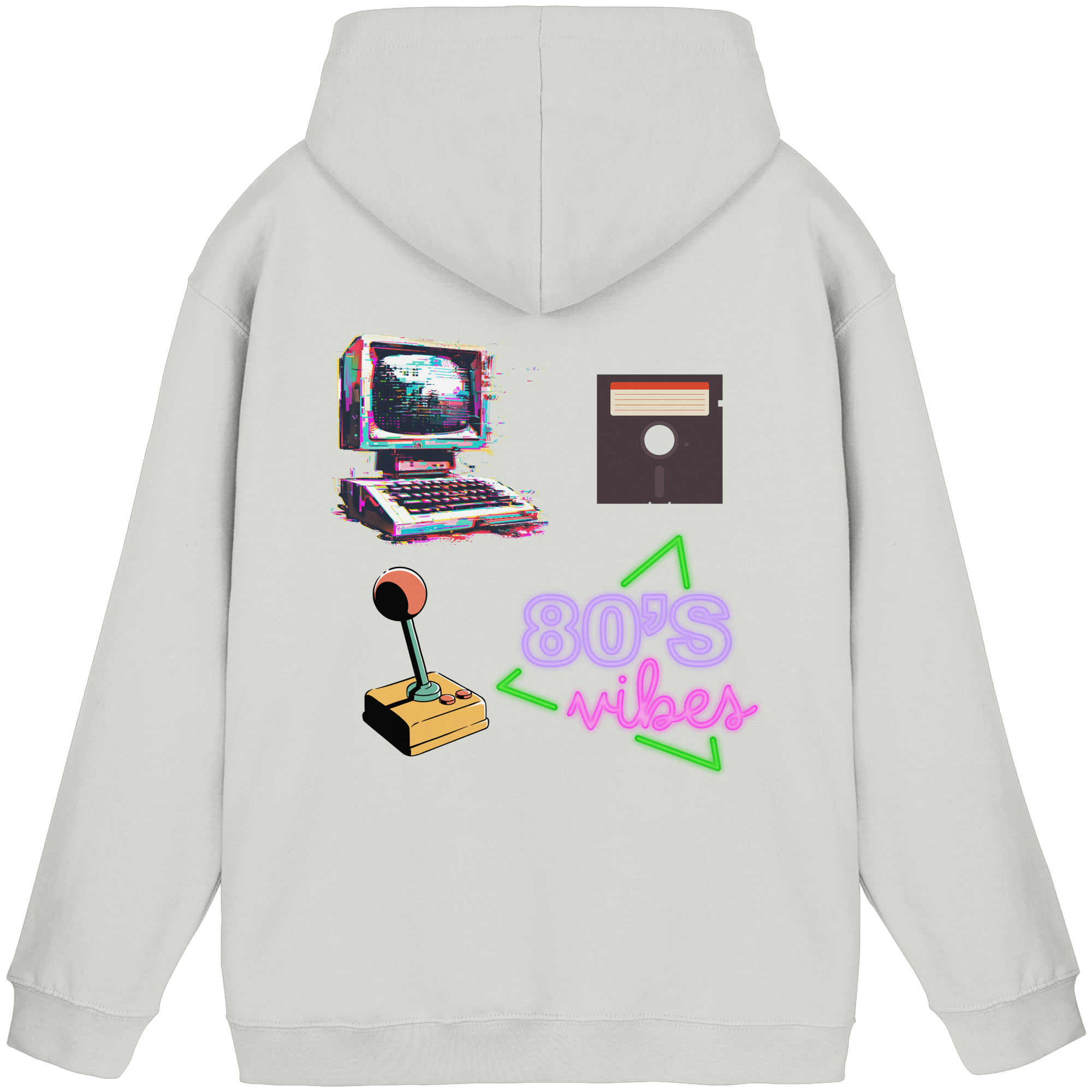 80's Gaming - Basic Unisex Hoodie