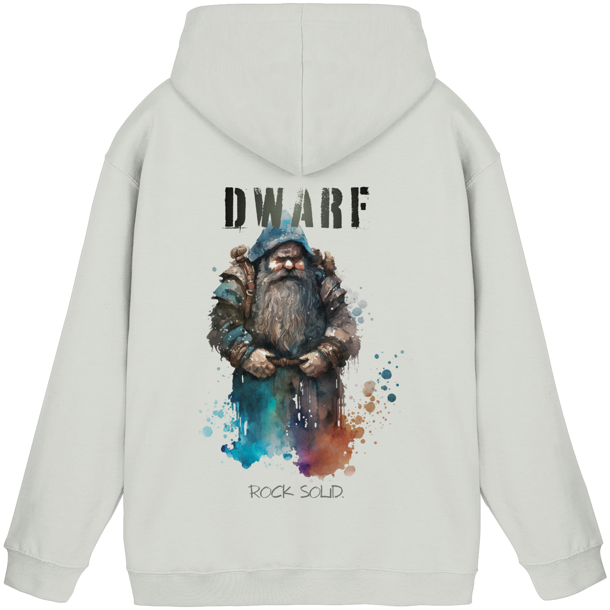 Dwarf – Rock Solid - Basic Unisex Hoodie