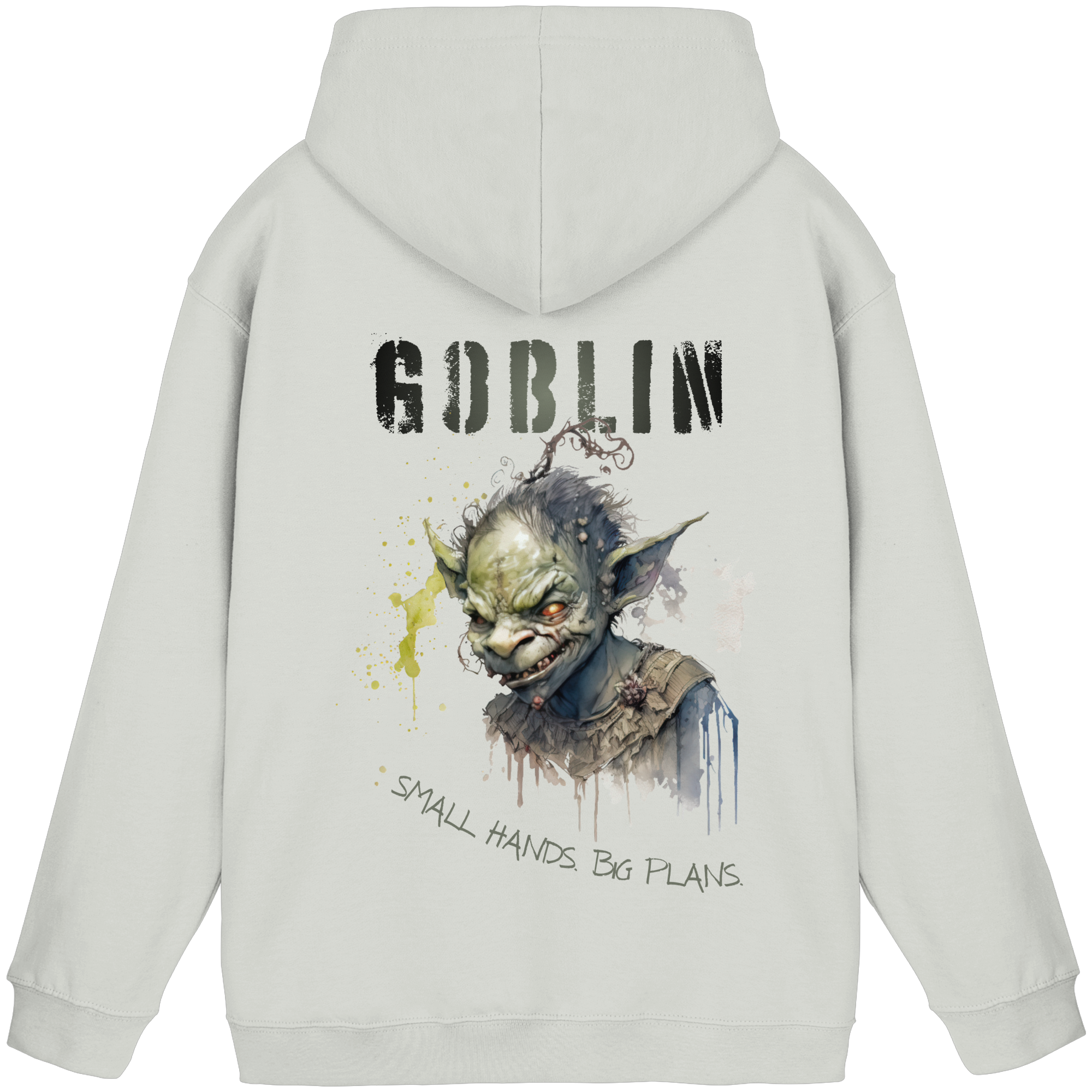Goblin – Small Hands. Big Plans. - Basic Unisex Hoodie