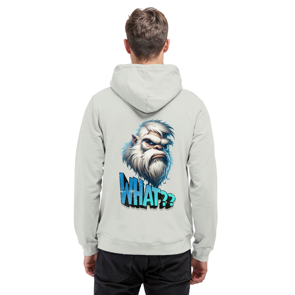 WHAT?? – Yeti Gamer Reaction - Basic Unisex Hoodie