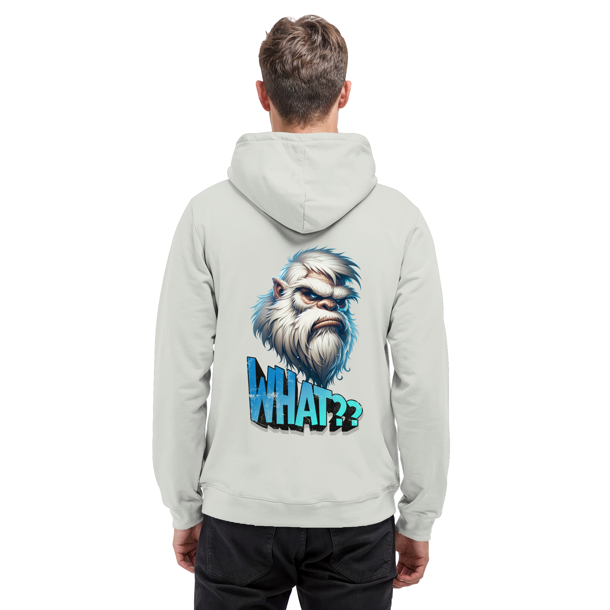 WHAT?? – Yeti Gamer Reaction - Basic Unisex Hoodie