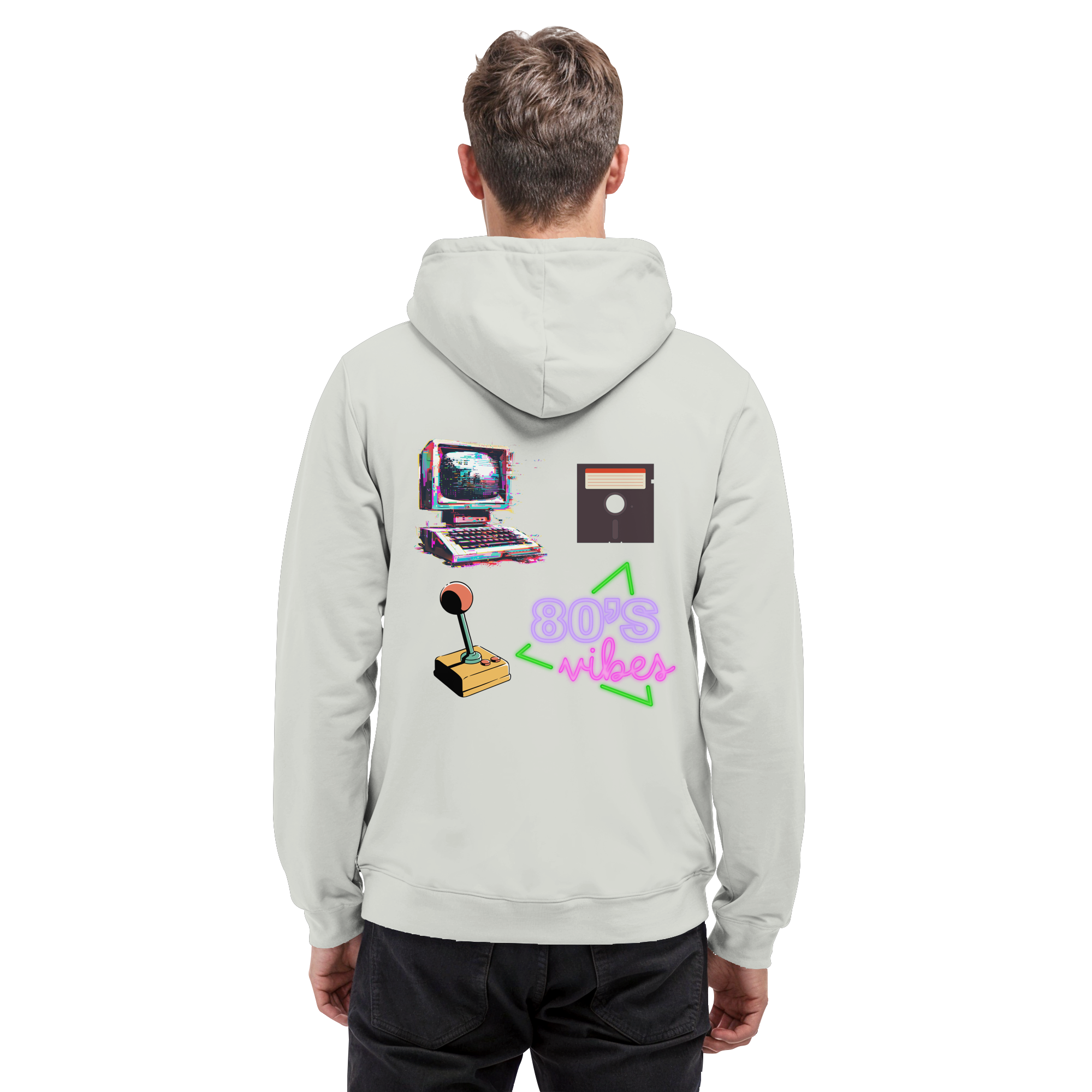 80's Gaming - Basic Unisex Hoodie