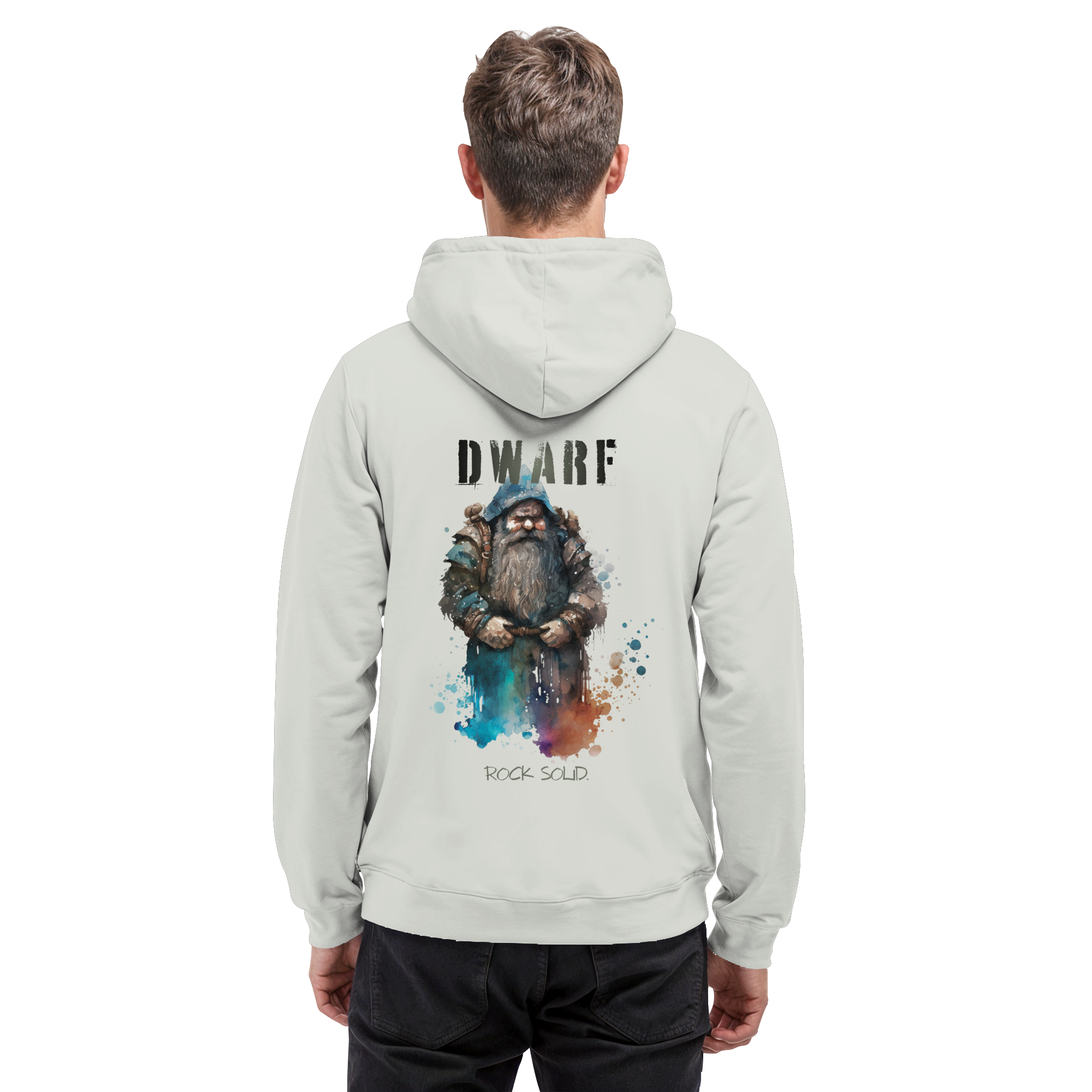 Dwarf – Rock Solid - Basic Unisex Hoodie