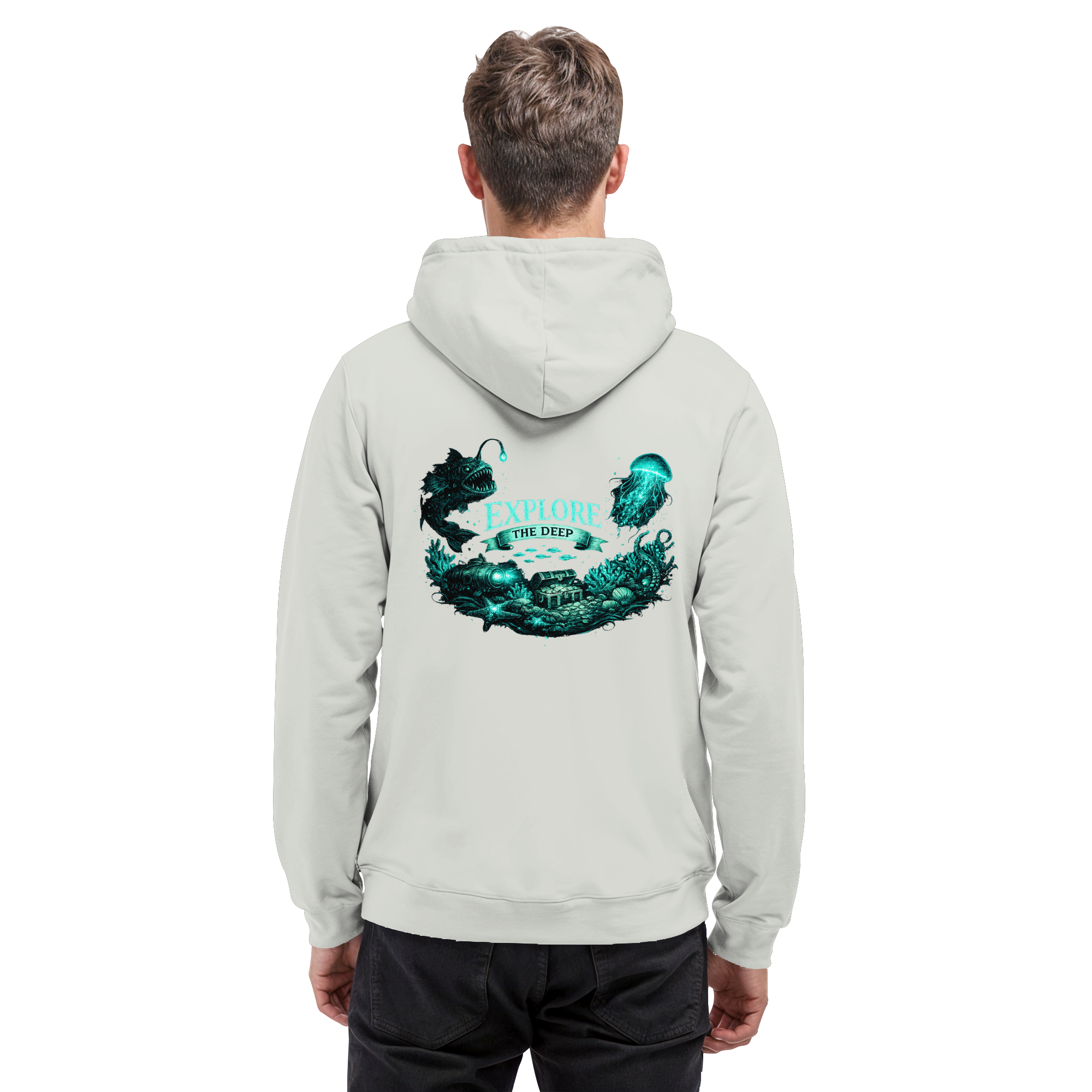 Bioluminescent Ocean - Basic Unisex Hoodie
