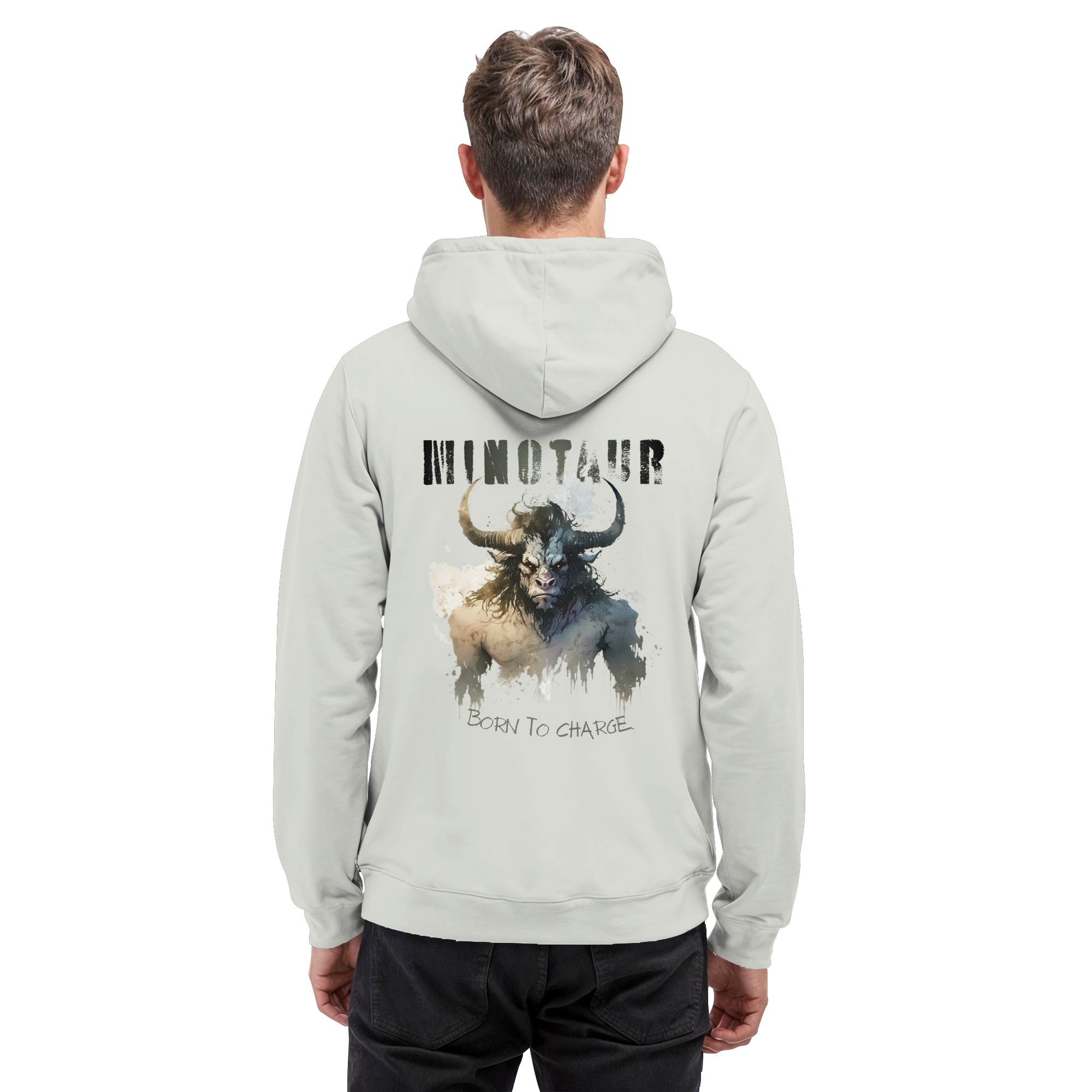 Minotaur – Born to Charge - Basic Unisex Hoodie