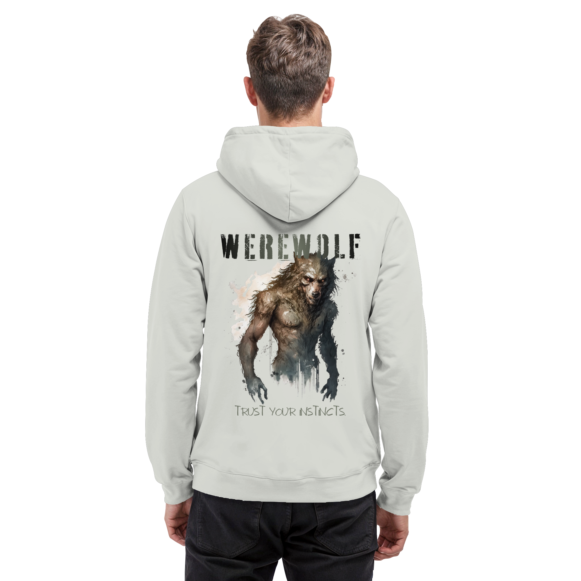 Werewolf – Trust Your Instincts - Basic Unisex Hoodie