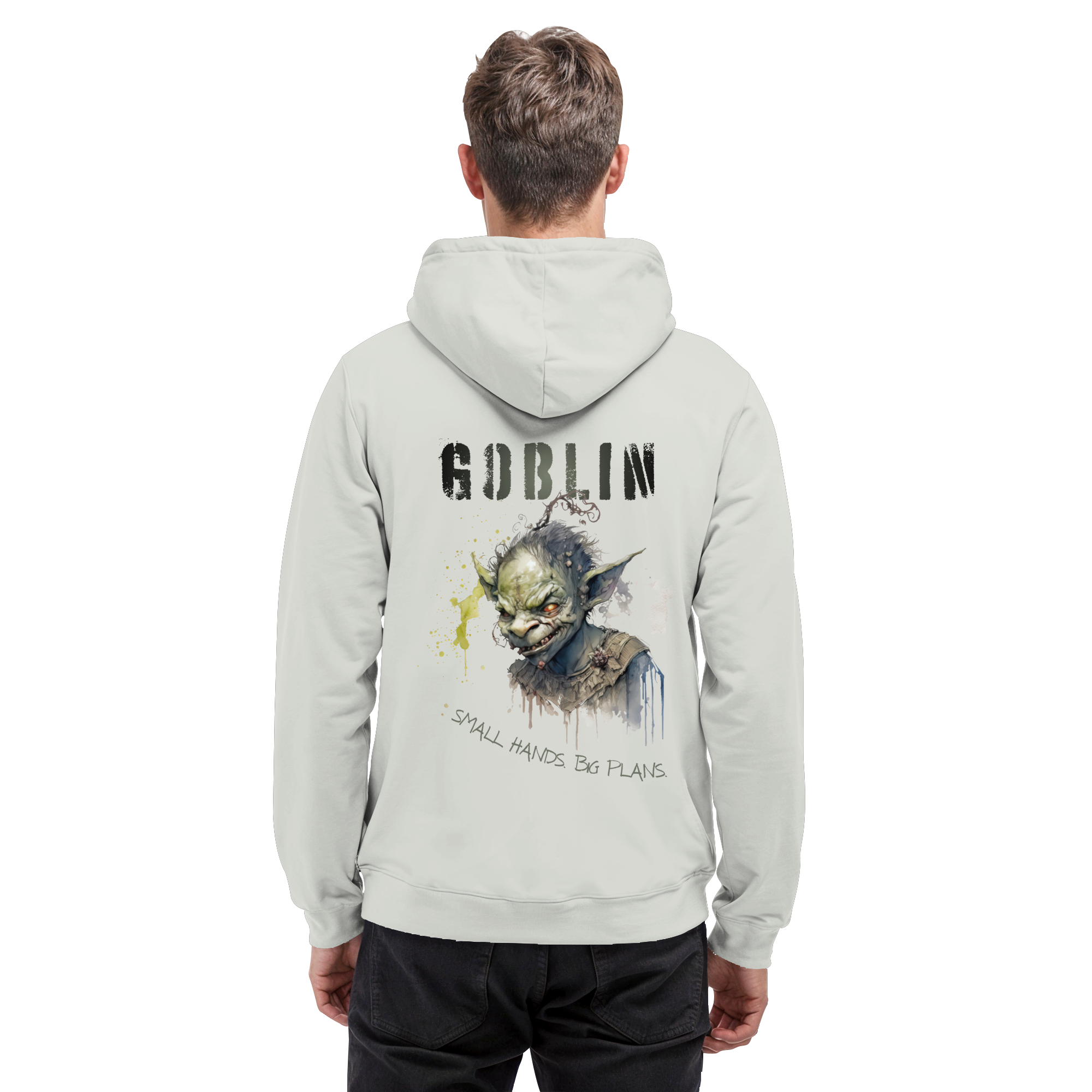 Goblin – Small Hands. Big Plans. - Basic Unisex Hoodie
