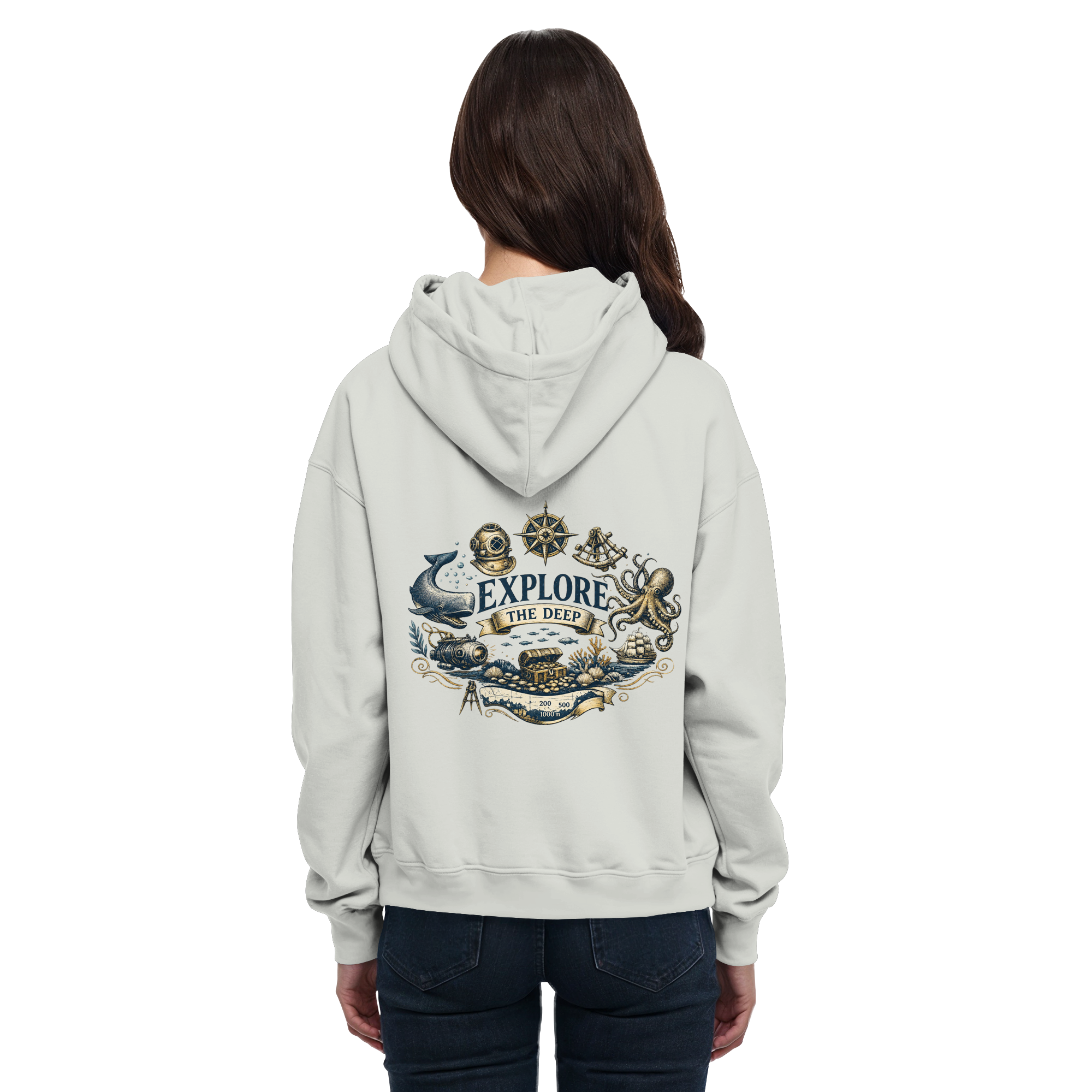 Explore the Deep - Basic Unisex Hoodie