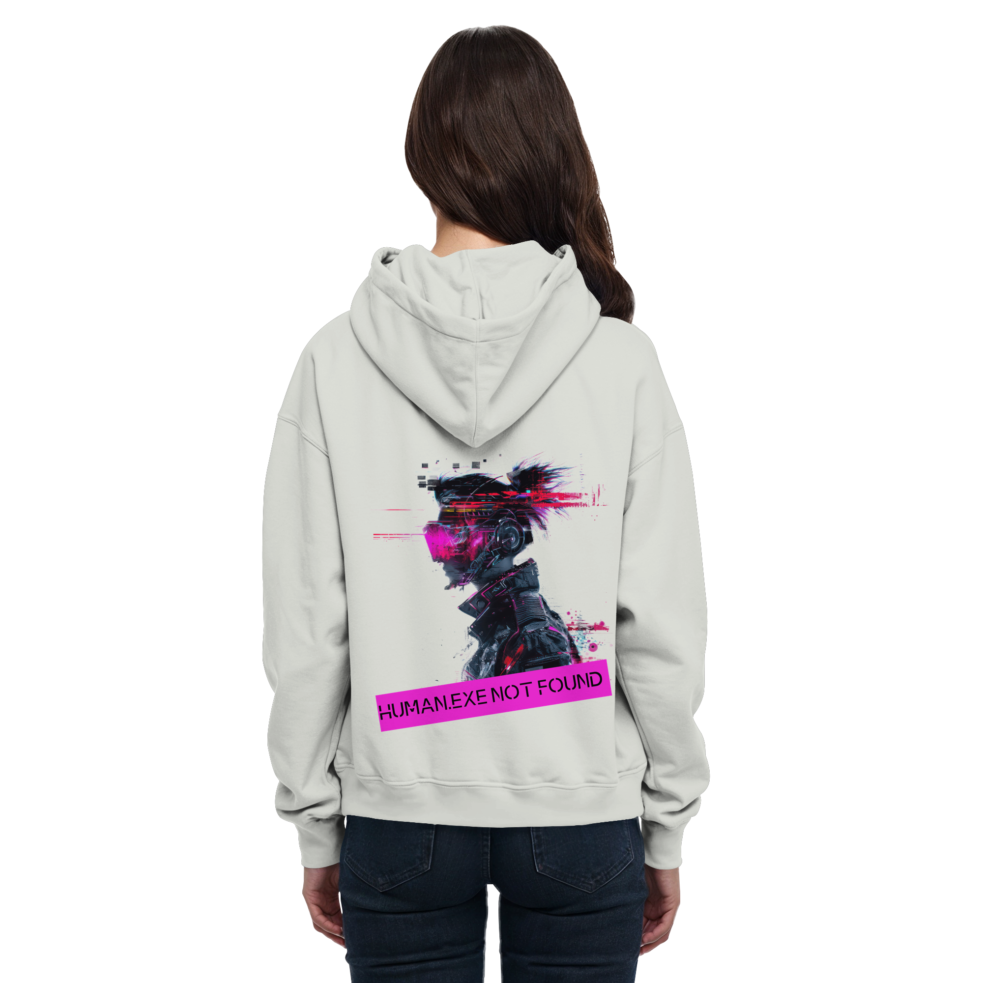 Human.exe Not Found - Basic Unisex Hoodie