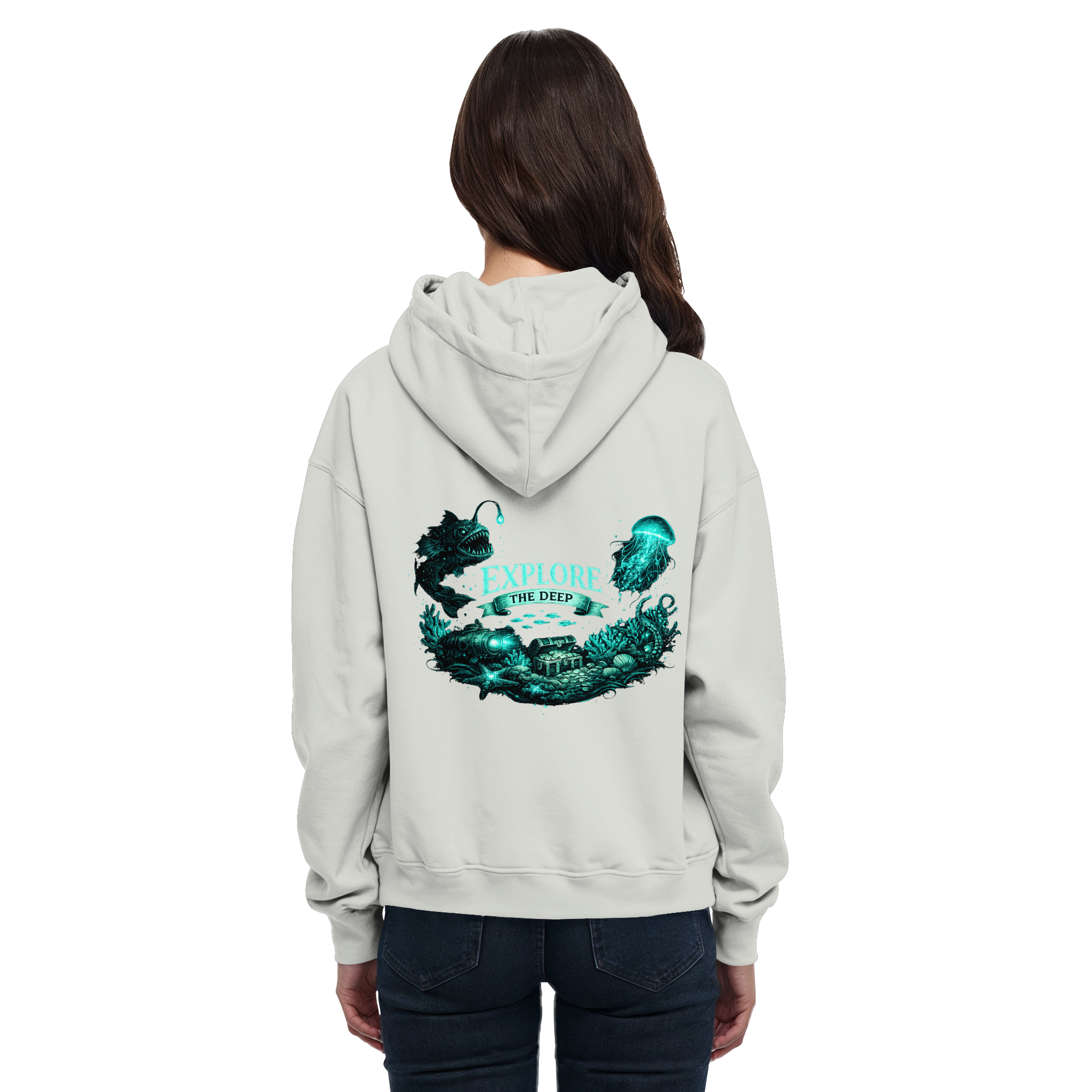 Bioluminescent Ocean - Basic Unisex Hoodie