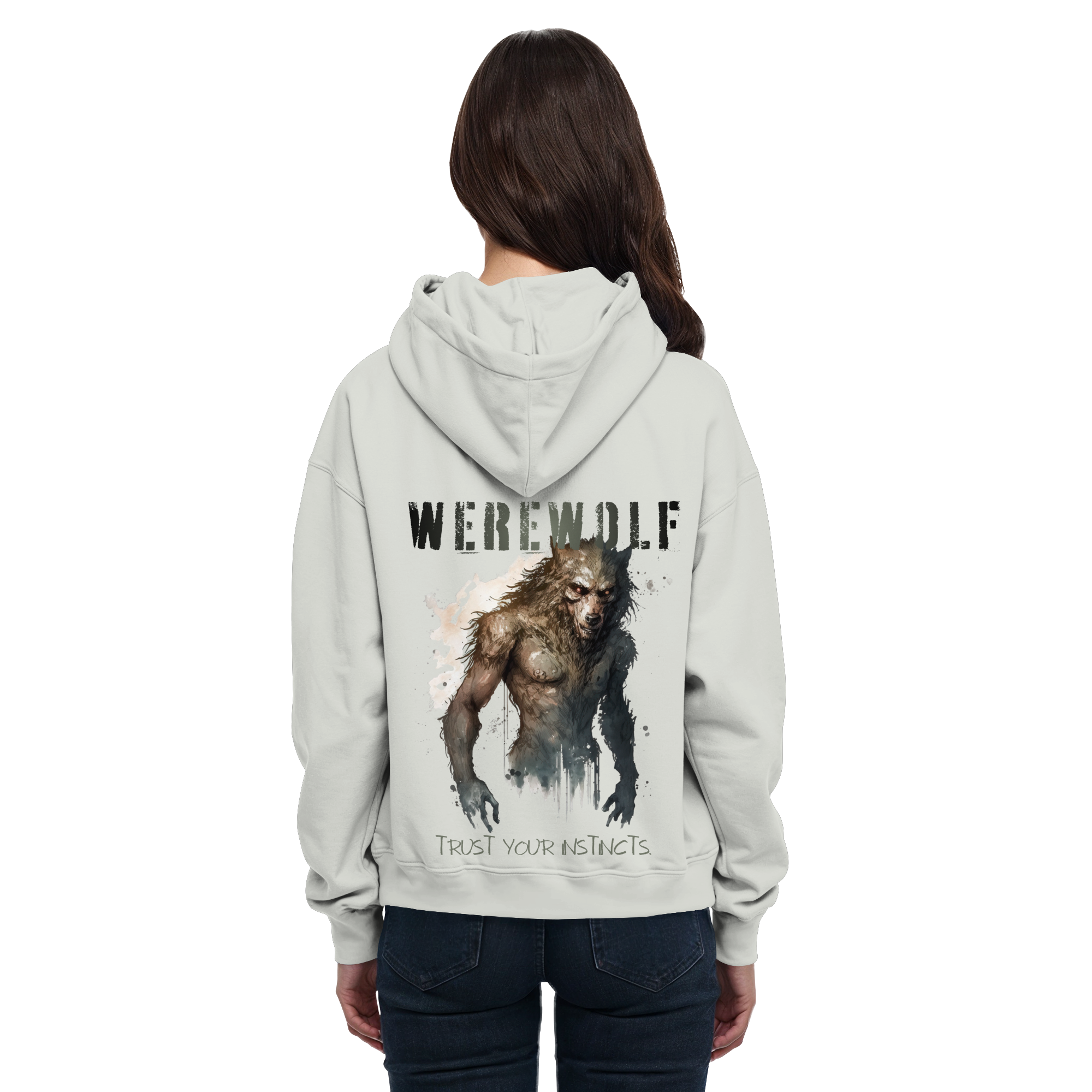 Werewolf – Trust Your Instincts - Basic Unisex Hoodie