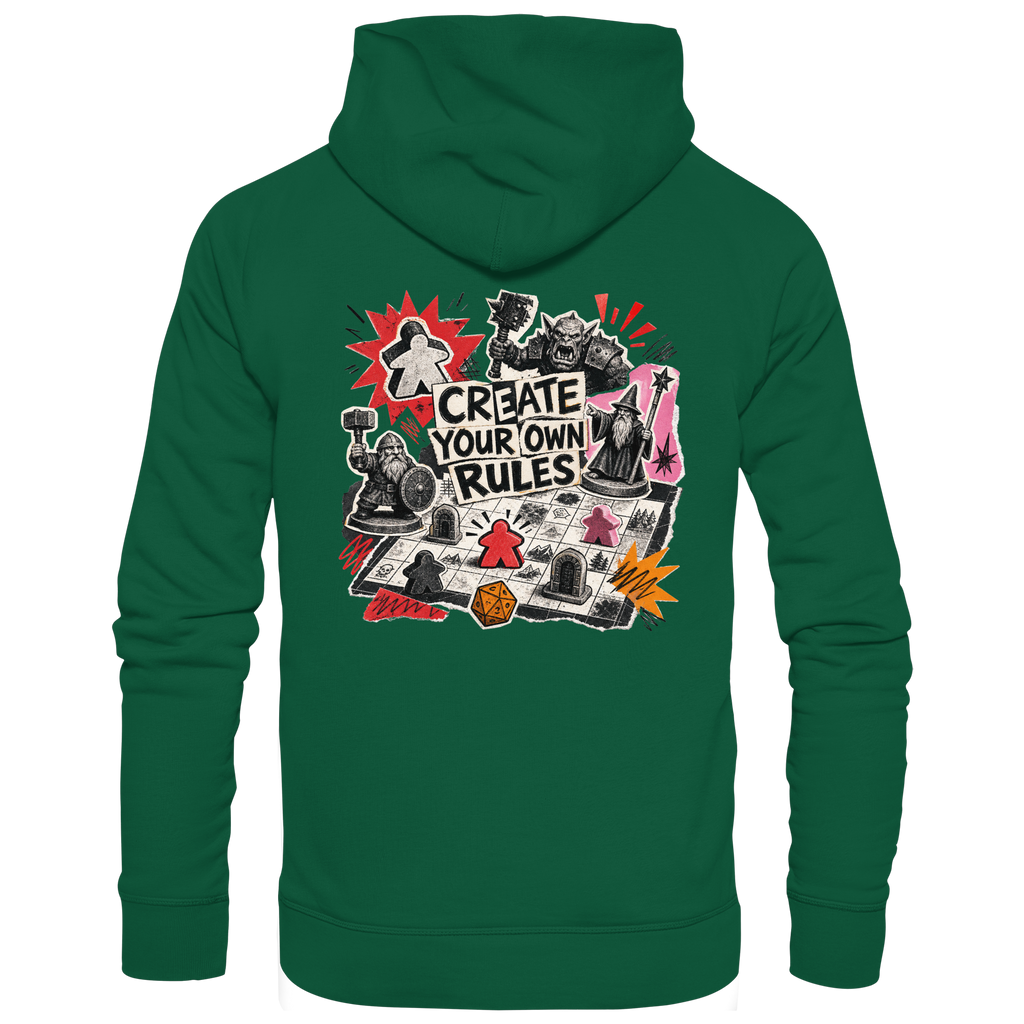 Create Your Own Rules - Basic Unisex Hoodie