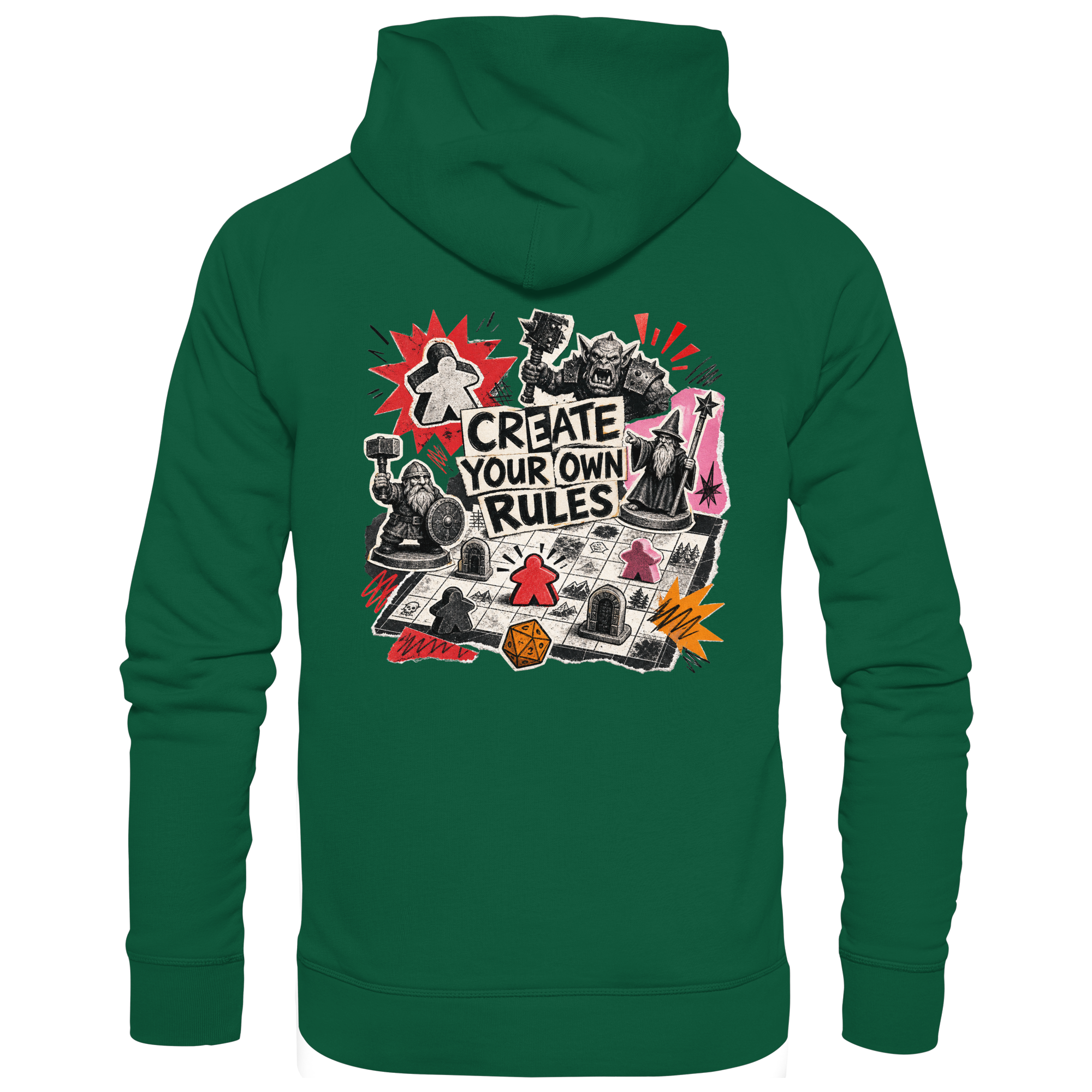 Create Your Own Rules - Basic Unisex Hoodie