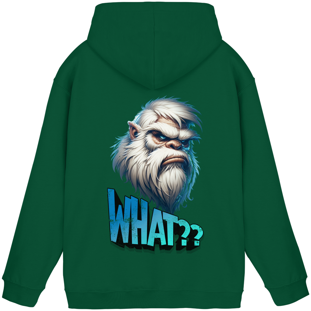 WHAT?? – Yeti Gamer Reaction - Basic Unisex Hoodie