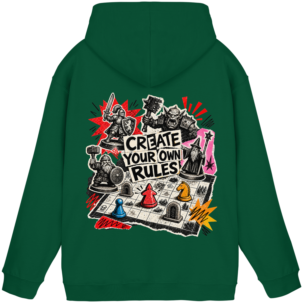 Create Your Own Rules - Basic Unisex Hoodie