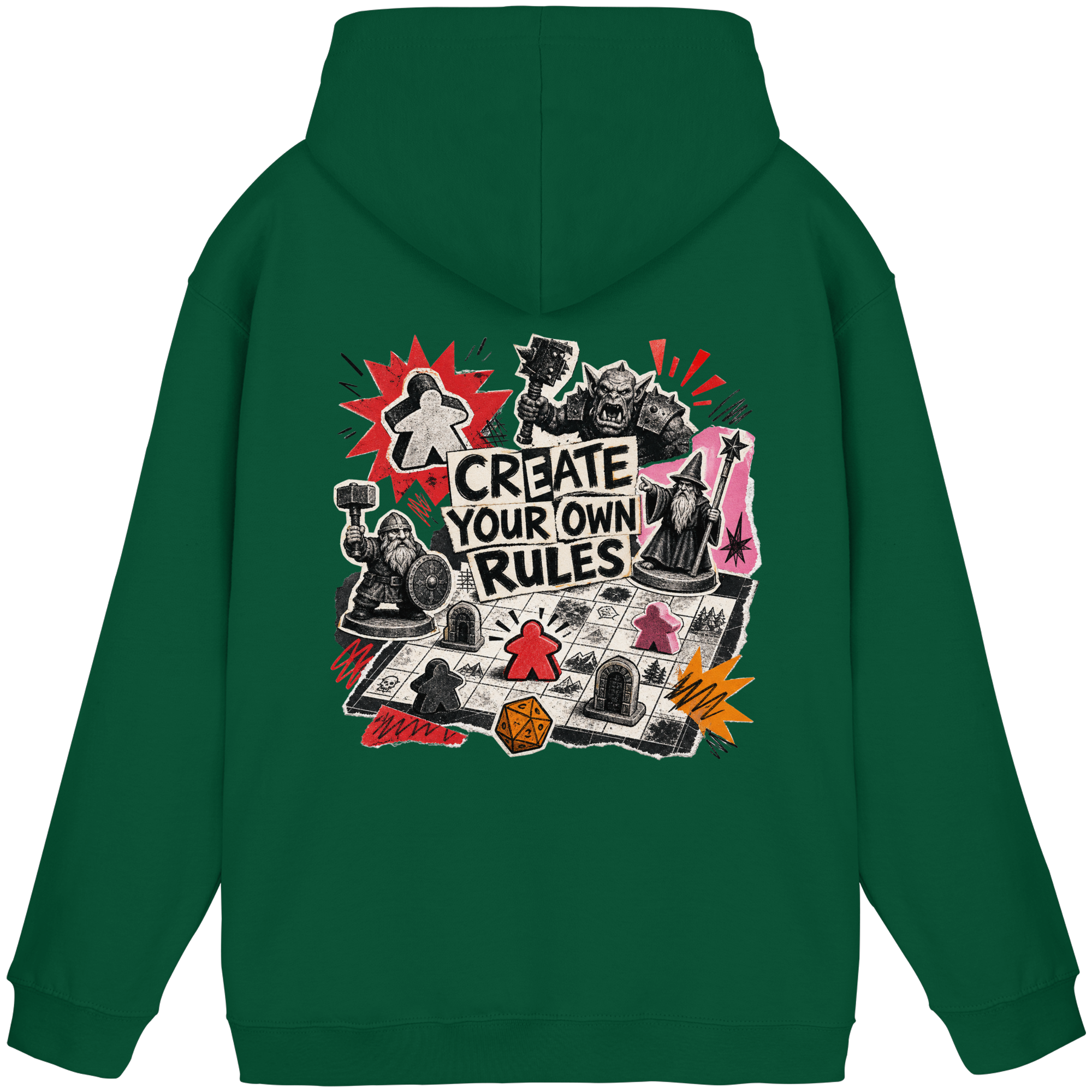 Create Your Own Rules - Basic Unisex Hoodie