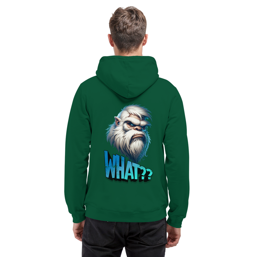 WHAT?? – Yeti Gamer Reaction - Basic Unisex Hoodie