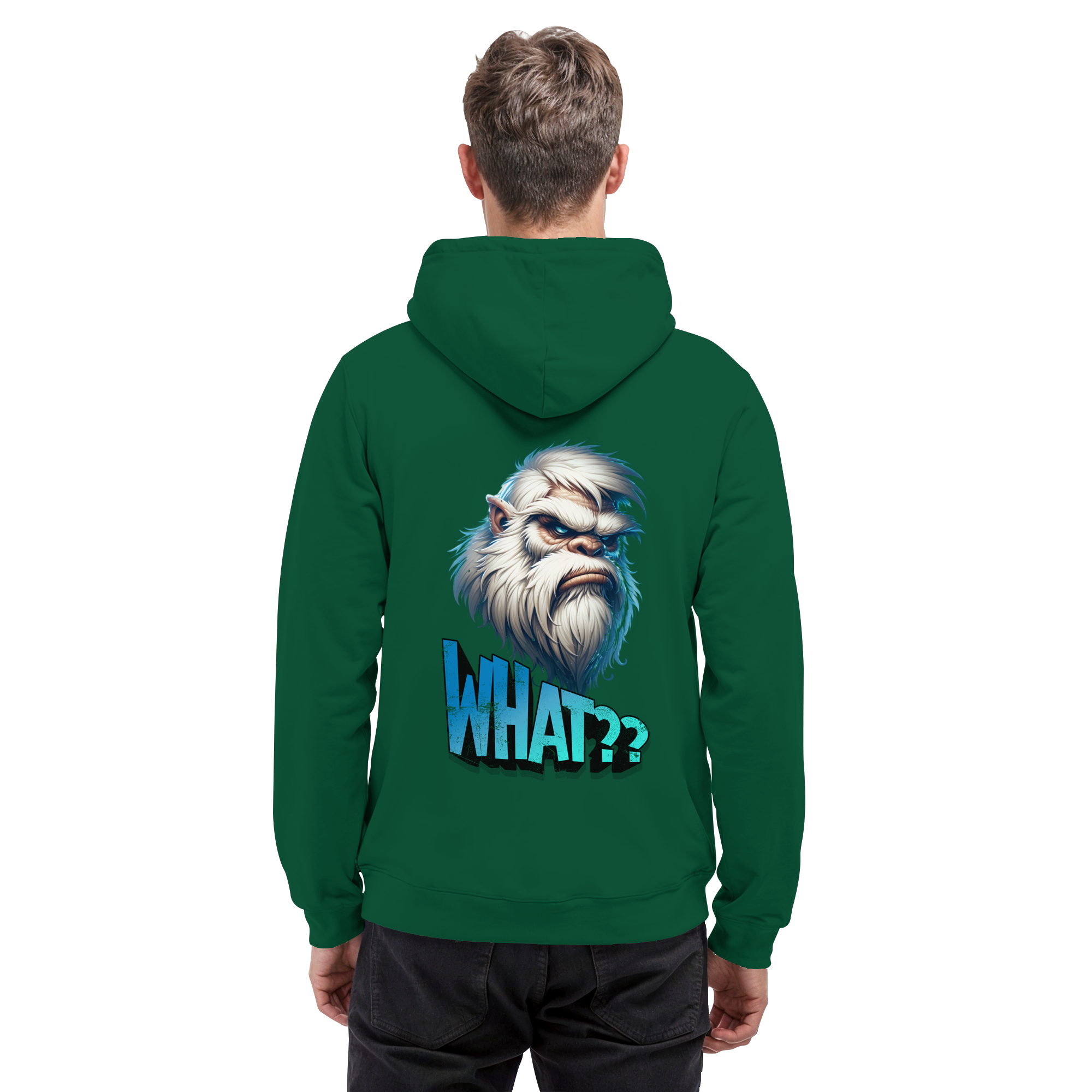 WHAT?? – Yeti Gamer Reaction - Basic Unisex Hoodie