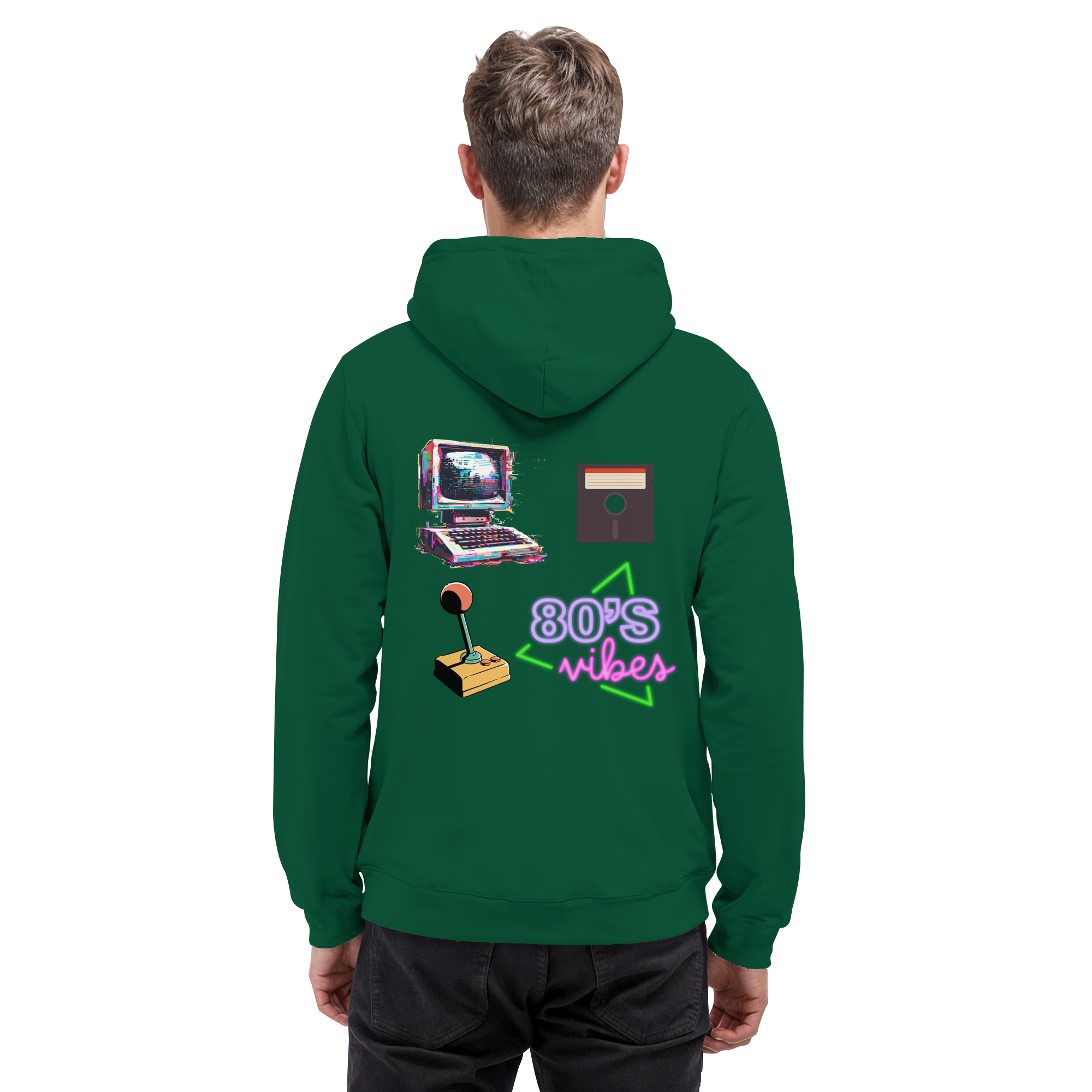 80's Gaming - Basic Unisex Hoodie