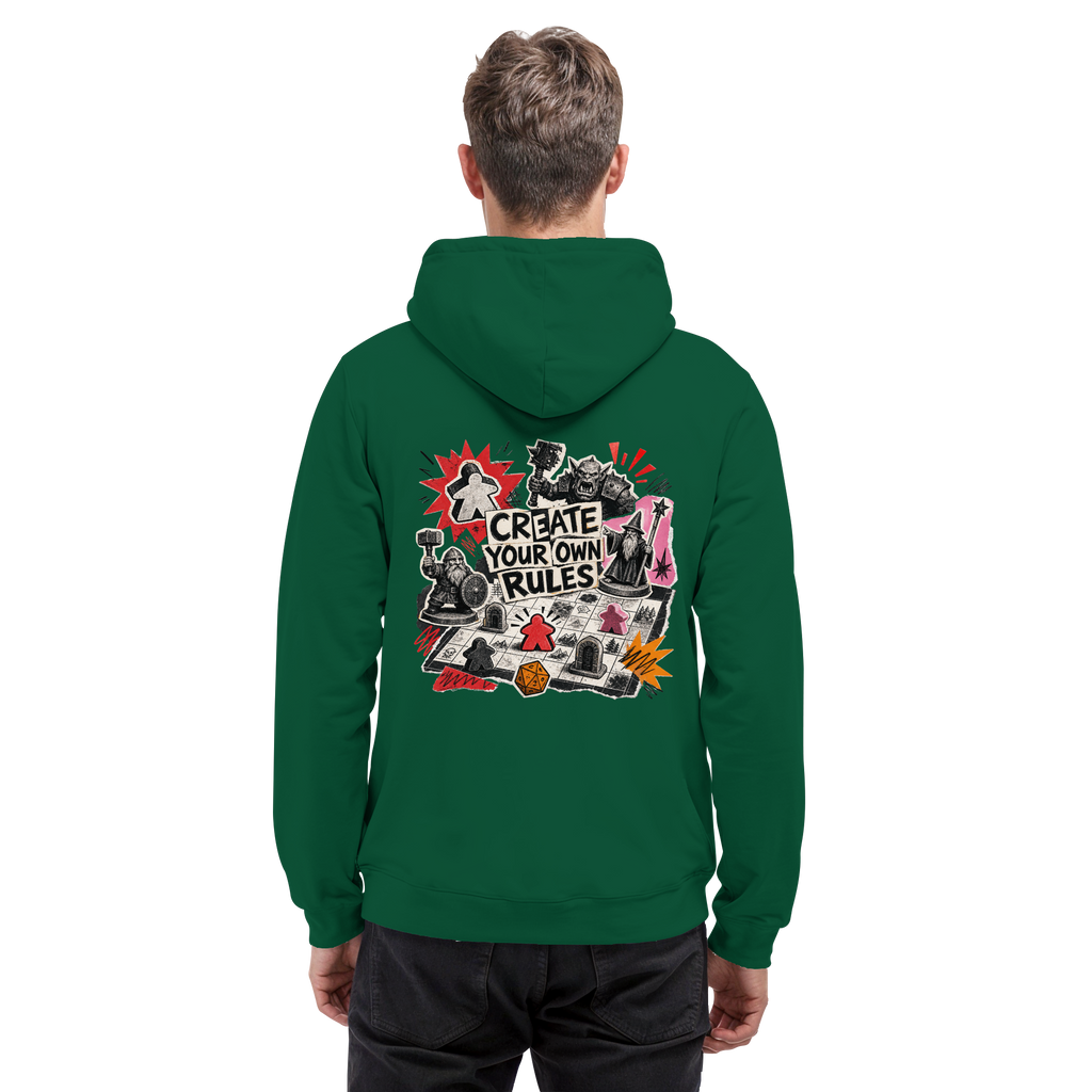 Create Your Own Rules - Basic Unisex Hoodie
