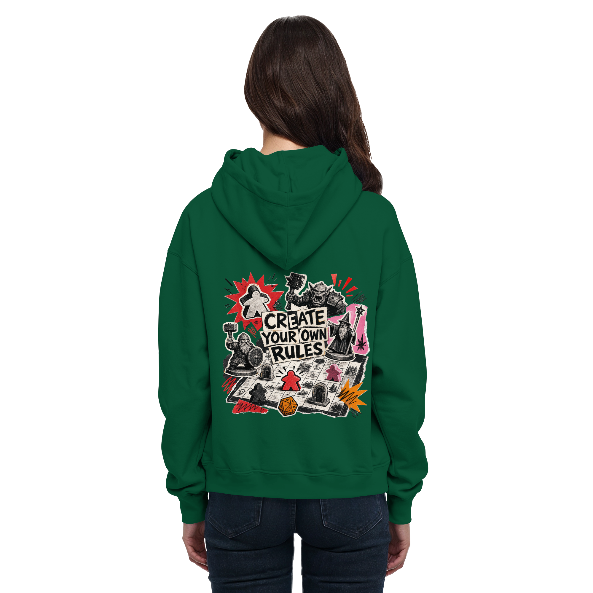 Create Your Own Rules - Basic Unisex Hoodie