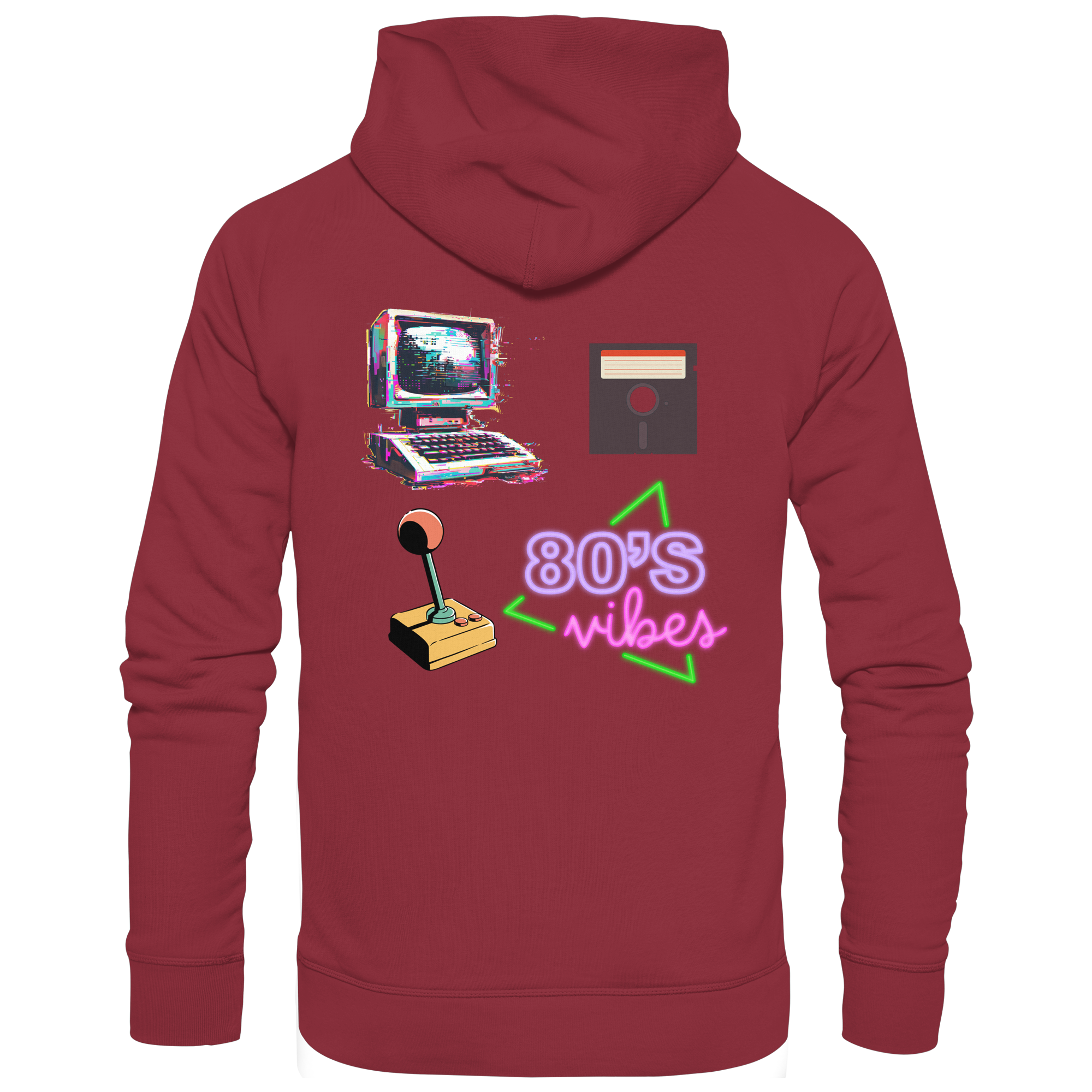 80's Gaming - Basic Unisex Hoodie
