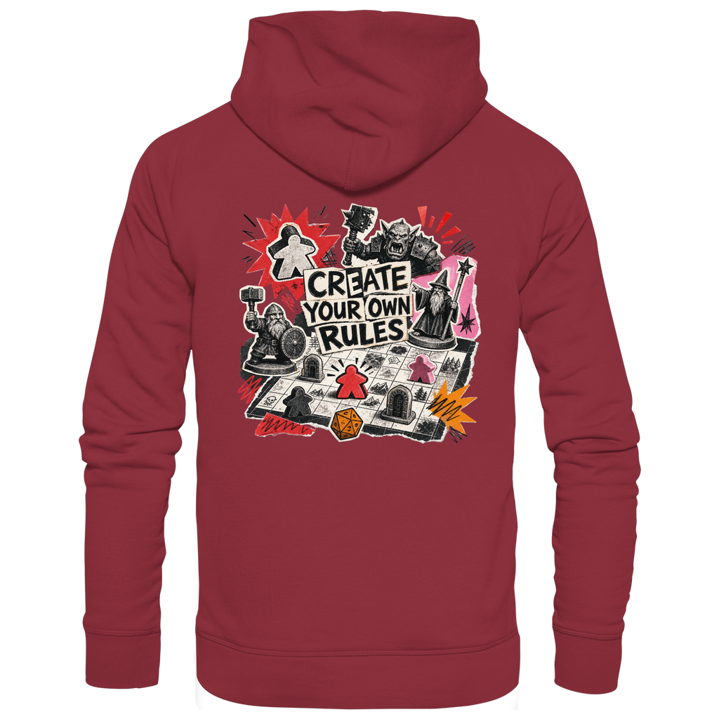 Create Your Own Rules - Basic Unisex Hoodie