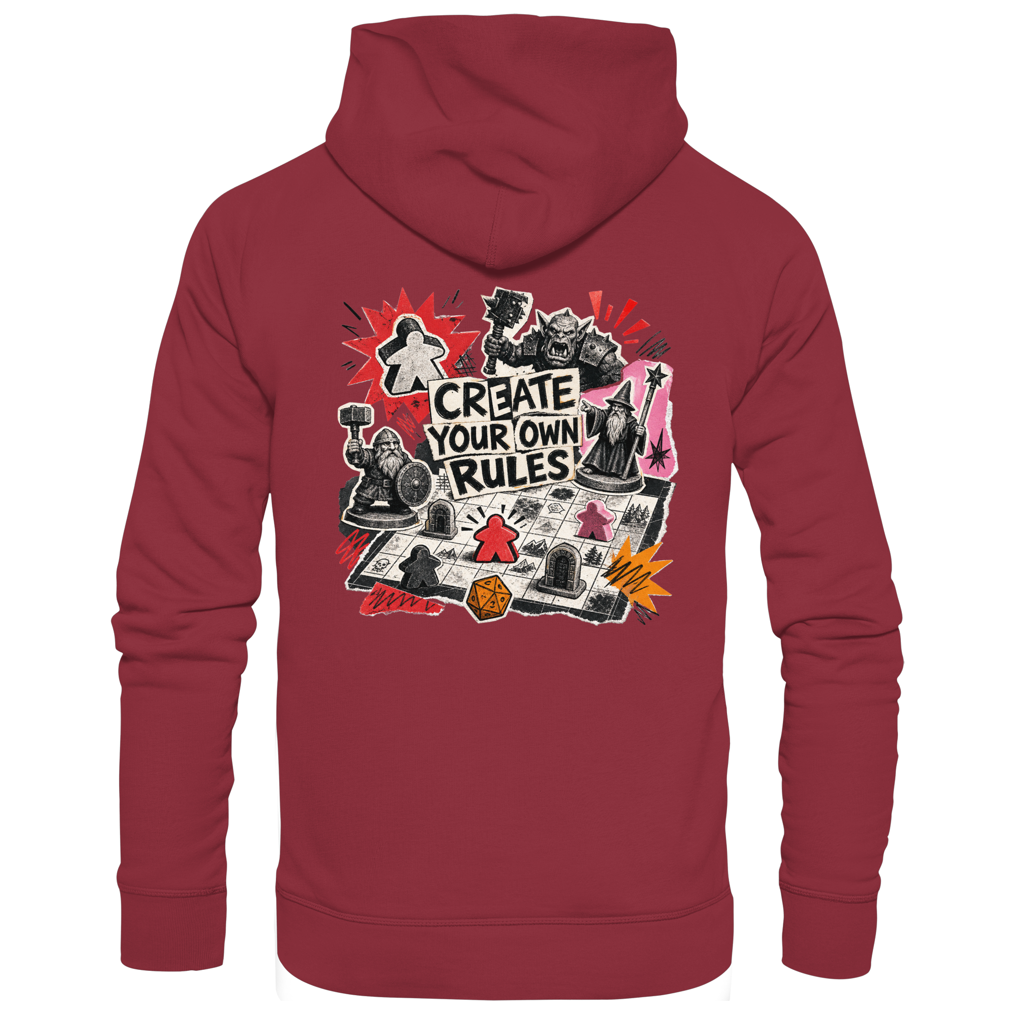 Create Your Own Rules - Basic Unisex Hoodie