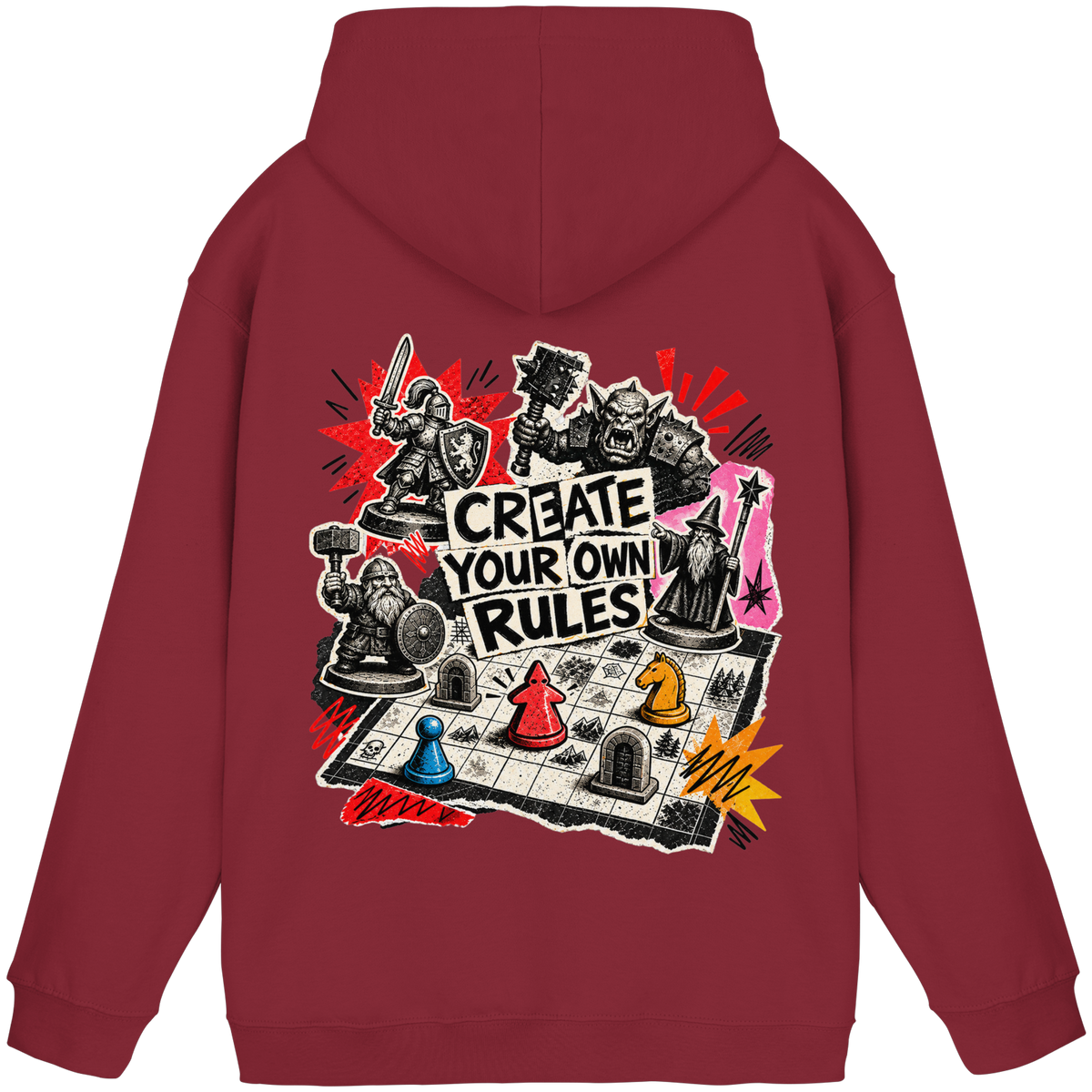 Create Your Own Rules - Basic Unisex Hoodie