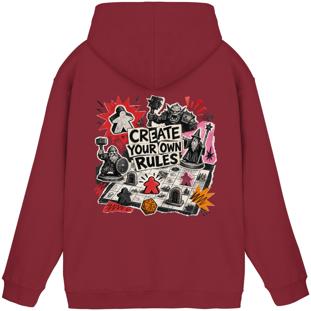 Create Your Own Rules - Basic Unisex Hoodie