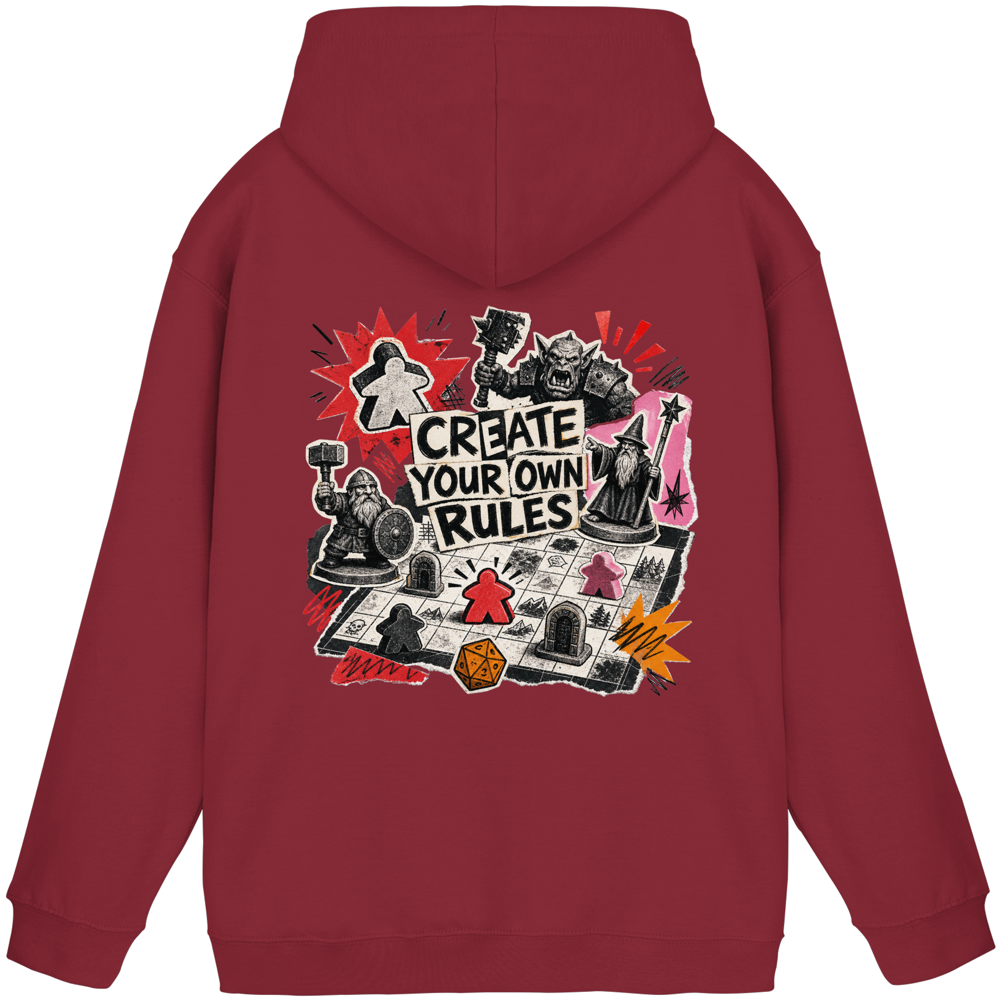Create Your Own Rules - Basic Unisex Hoodie