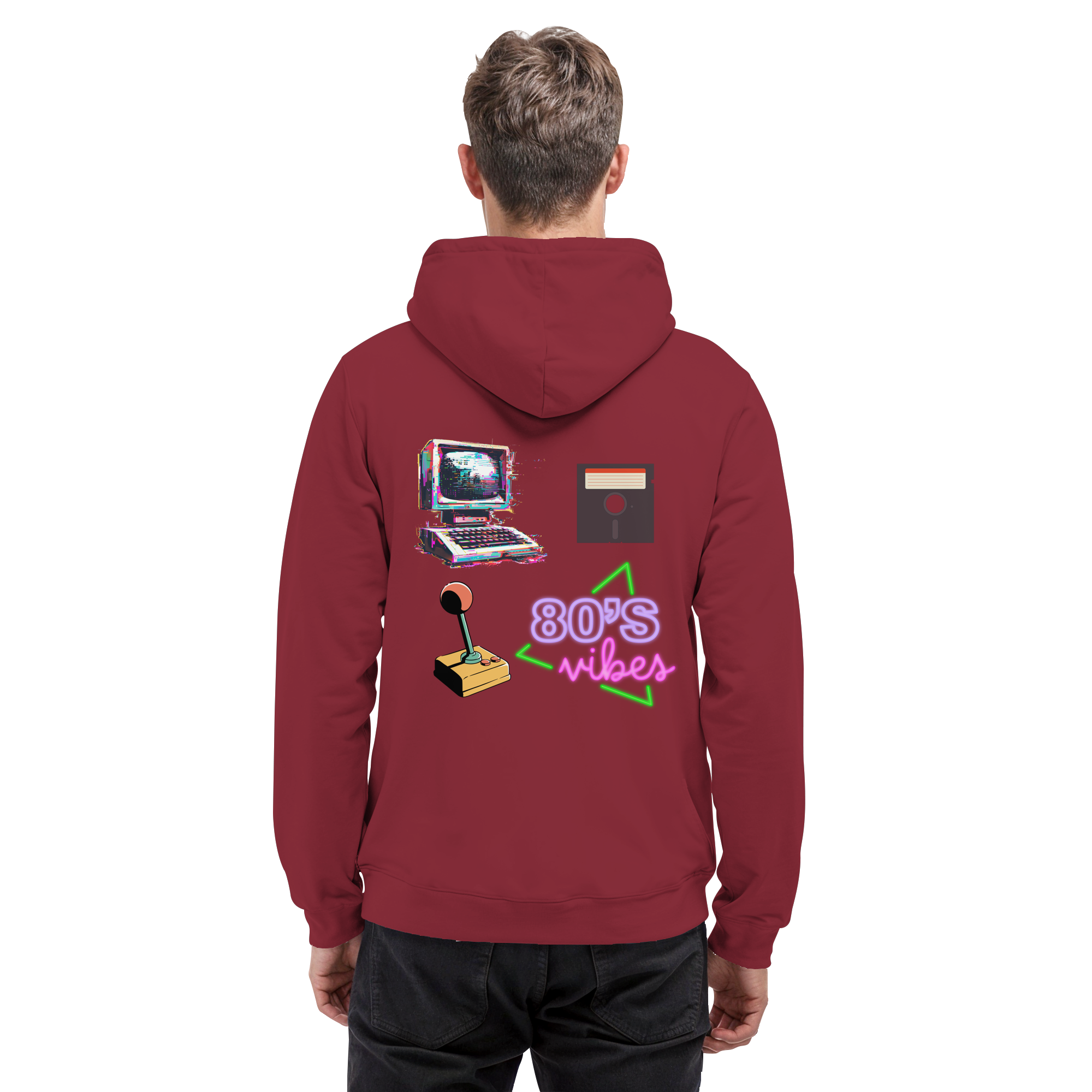 80's Gaming - Basic Unisex Hoodie