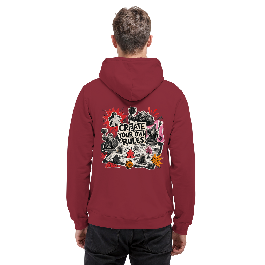 Create Your Own Rules - Basic Unisex Hoodie