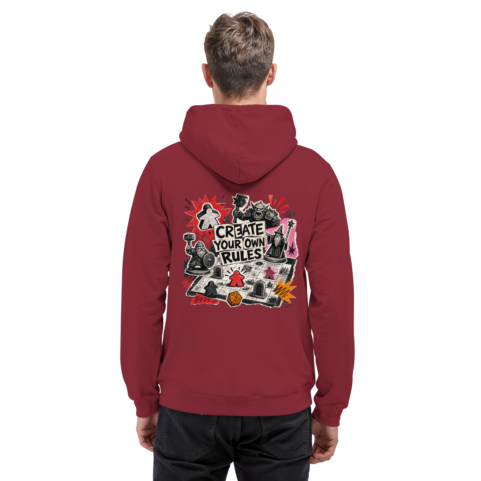 Create Your Own Rules - Basic Unisex Hoodie